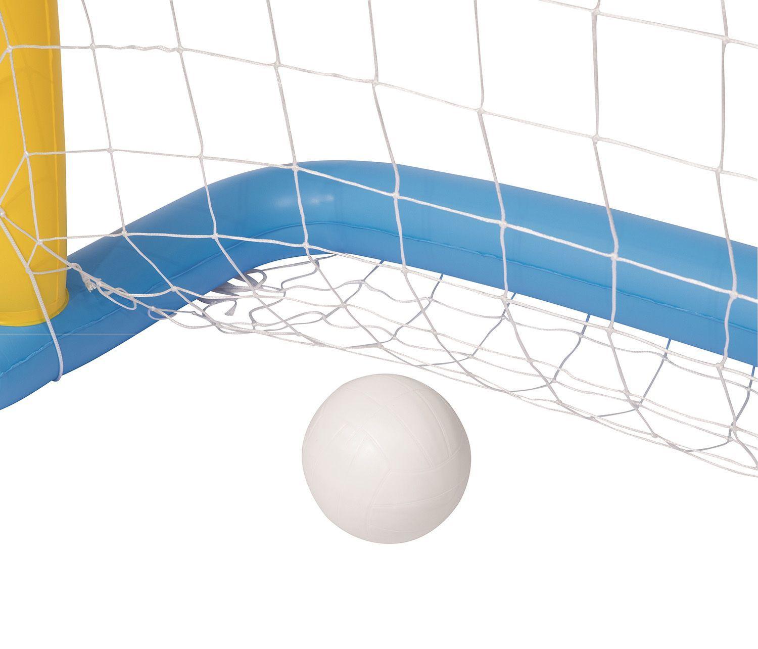 Arco Water Polo Inflable + Pelota para Piscina Bestway-6