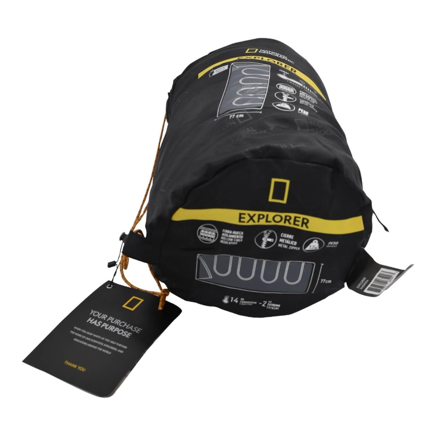 Saco De Dormir Explorer -2°C Azul National Geographic-3