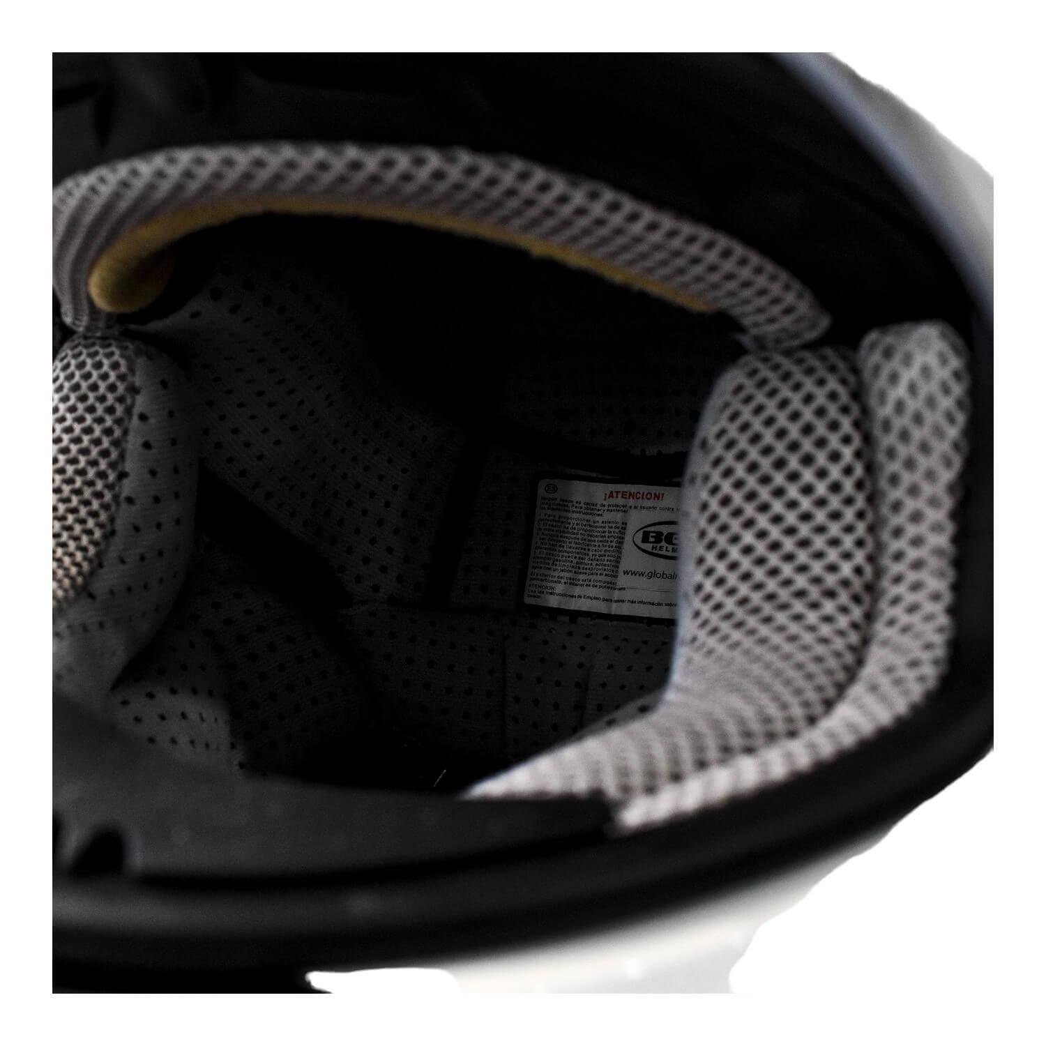 Casco Full Face Bx107 Talla L Color White Certificado ECE Bex-2