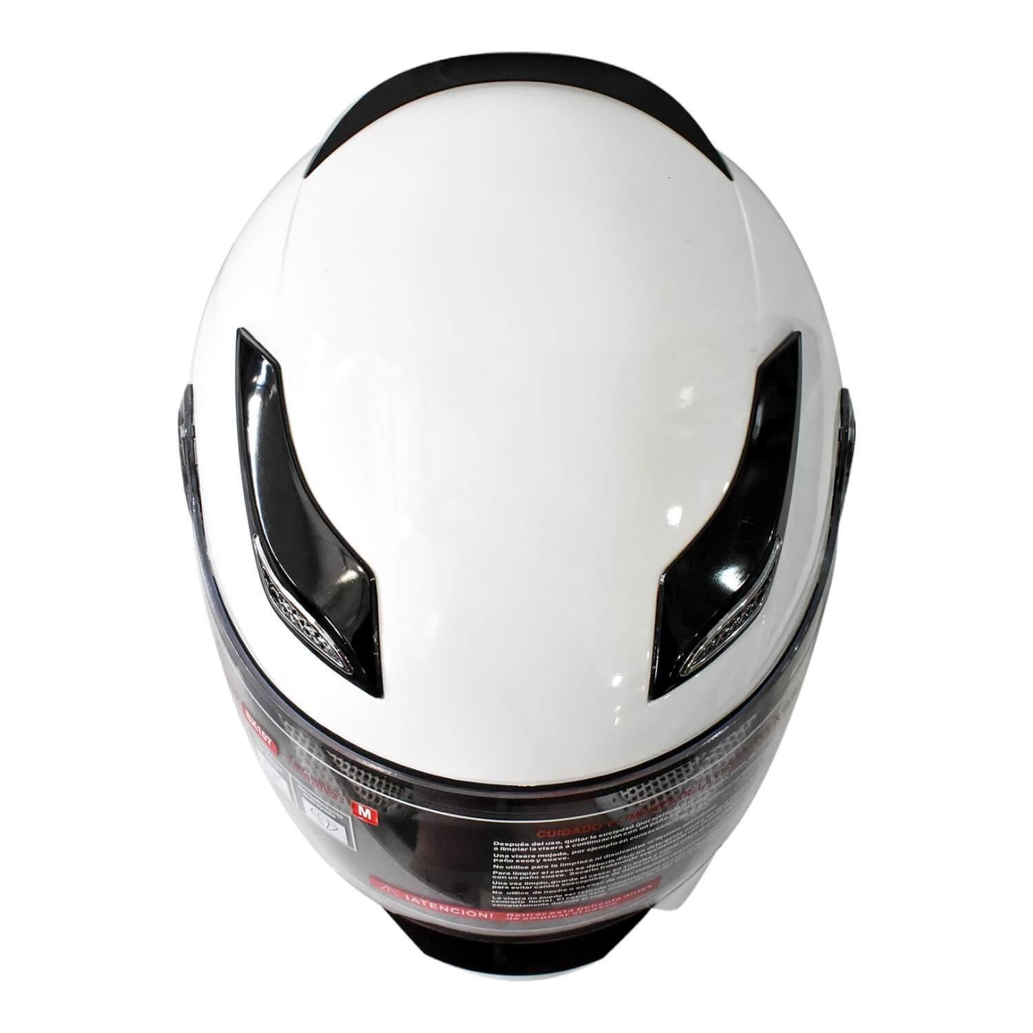 Casco Full Face Bx107 Talla L Color White Certificado ECE Bex-5