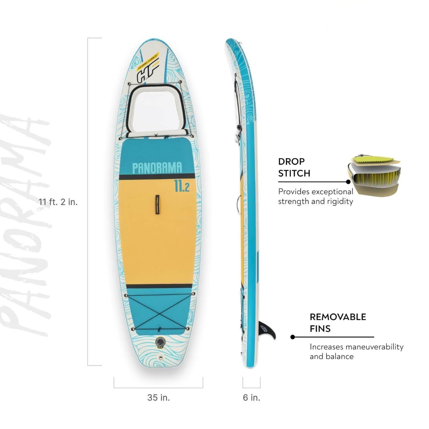 Stand Up Paddle Inflable Set con ventana 340x89x15cm Bestway-2