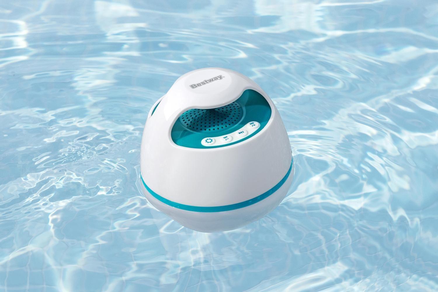 Parlante Altavoz Flotante Bluetooth con luces para piscinas-5