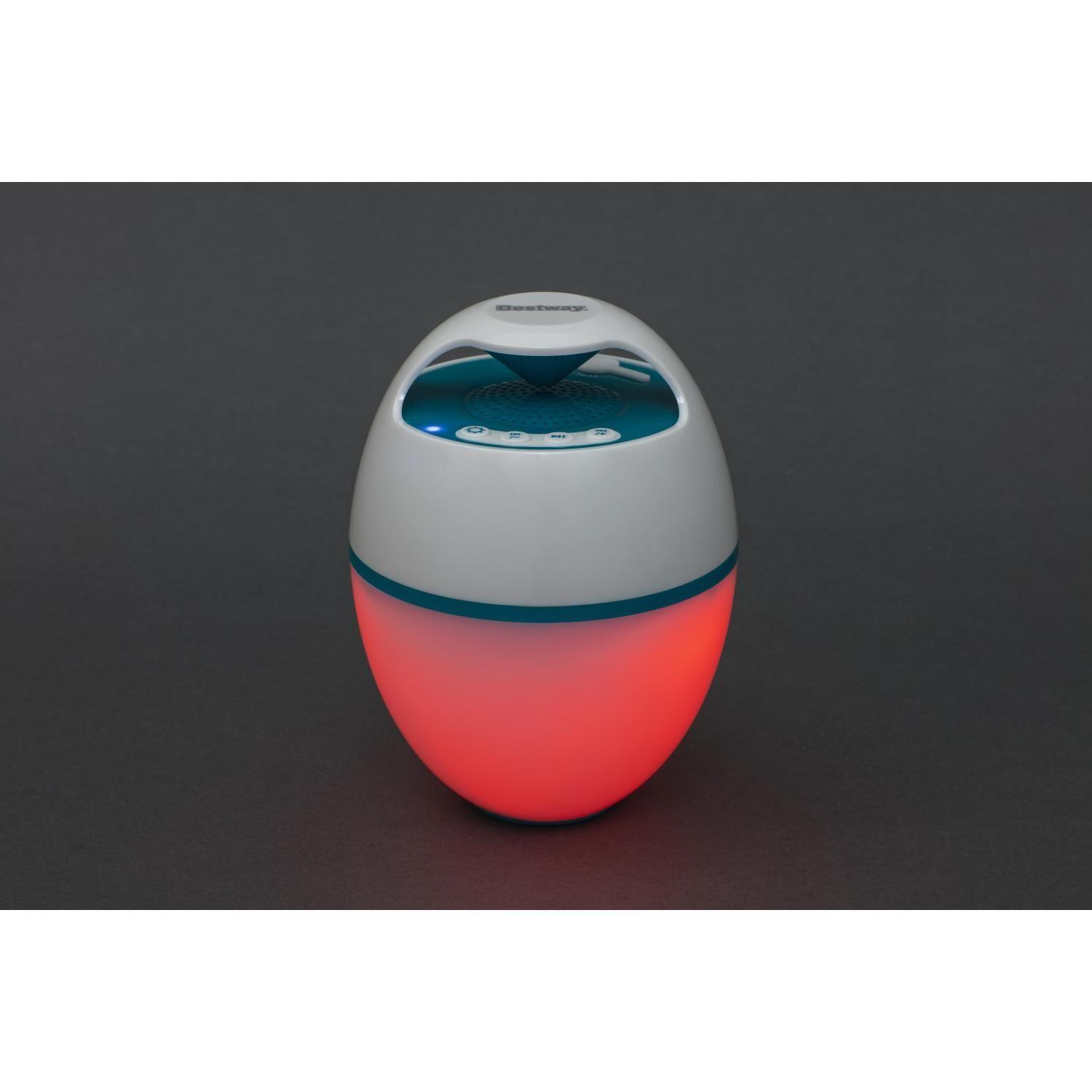 Parlante Altavoz Flotante Bluetooth con luces para piscinas-6