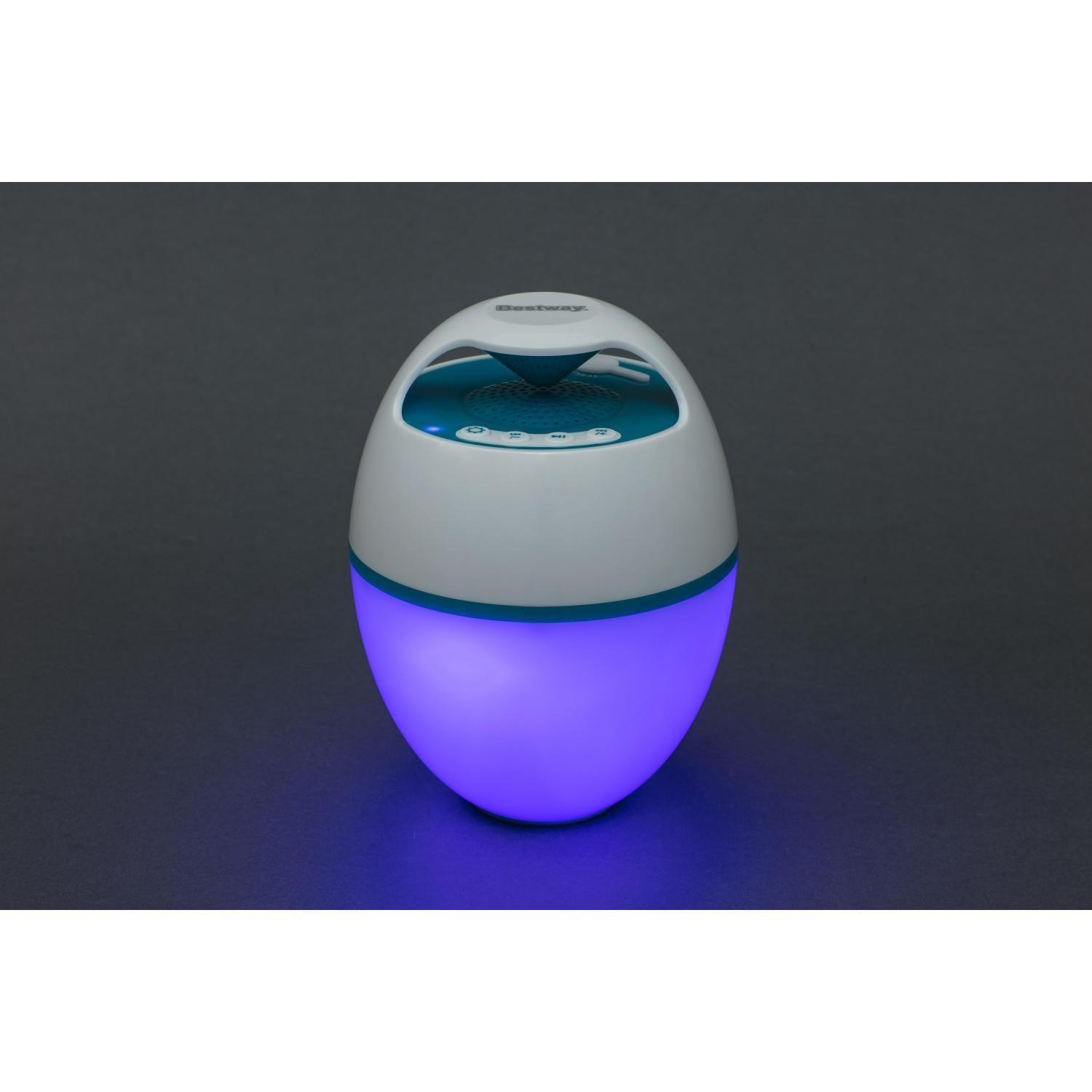 Parlante Altavoz Flotante Bluetooth con luces para piscinas-7