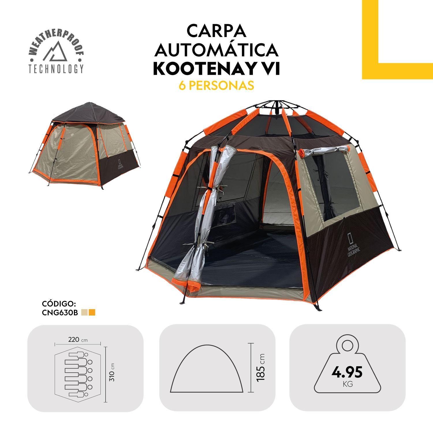 Carpa Instant 6 Personas Kootenay Café National Geographic-3