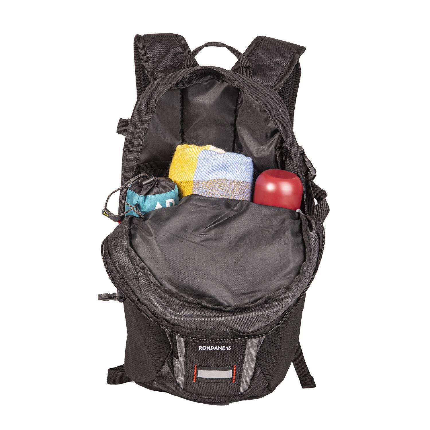 Mochila Rondane Negro 15 Litros National Geographic-6