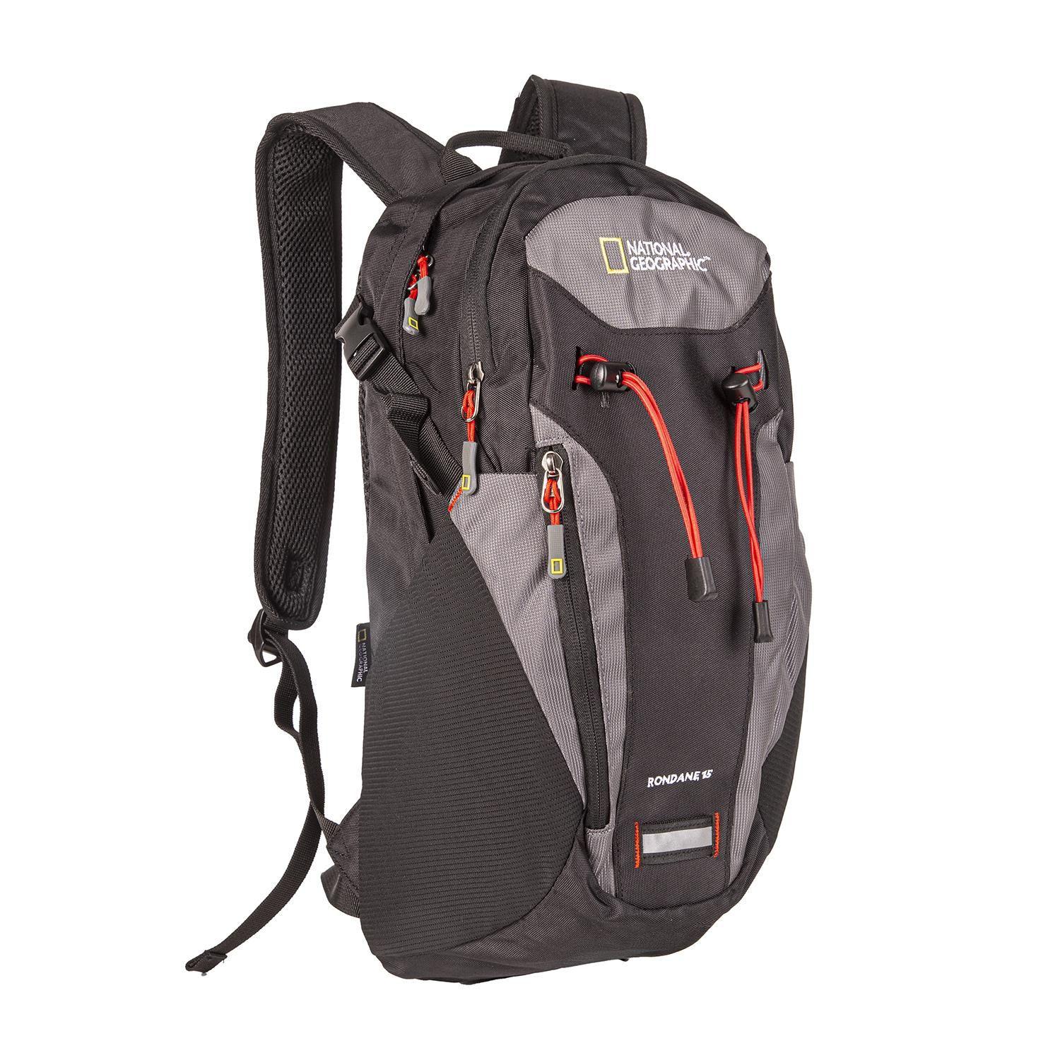 Mochila Rondane Negro 15 Litros National Geographic-7
