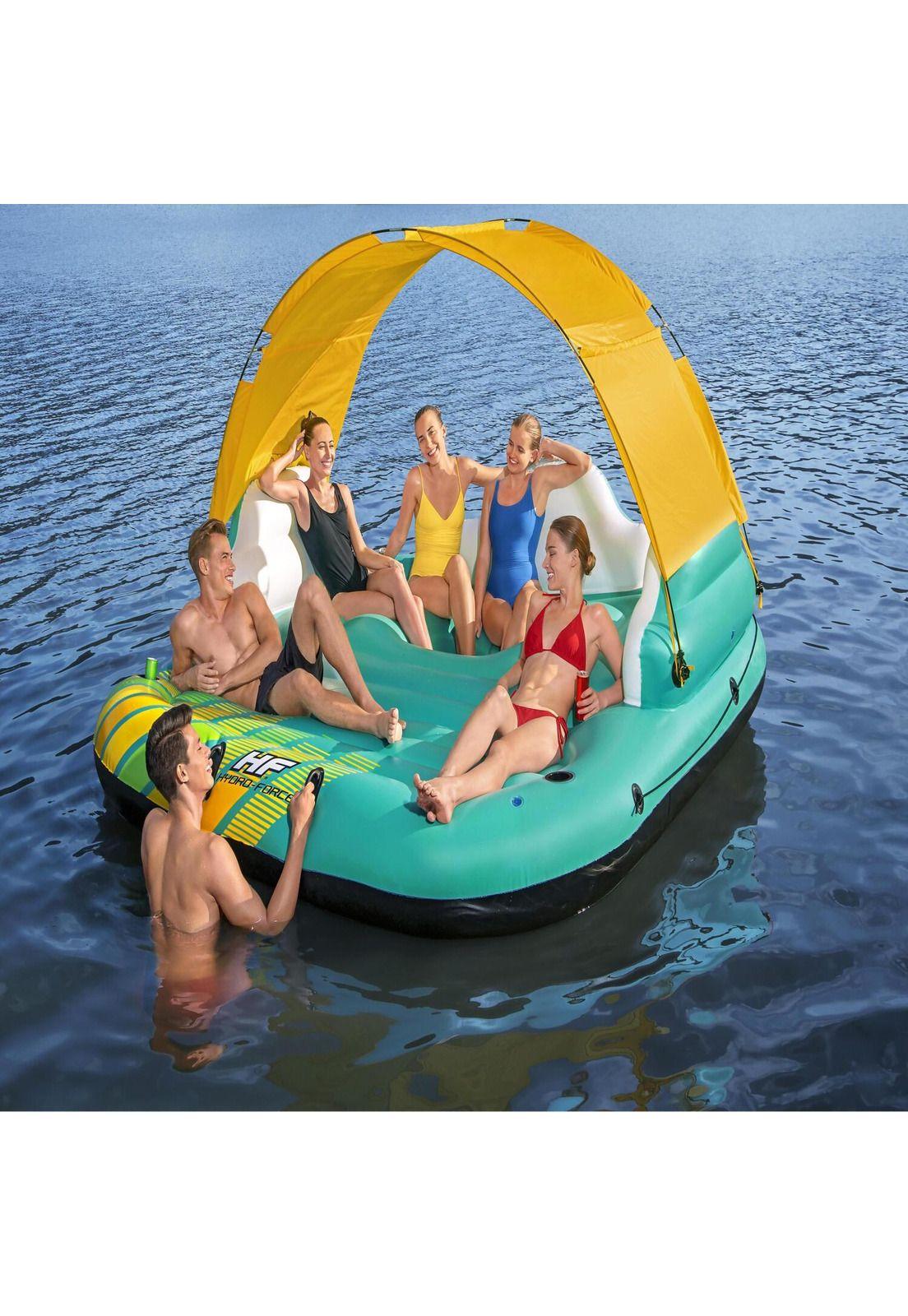 Flotador Hydro-Force™ Isla Con Techo 5 Personas Bestway-9