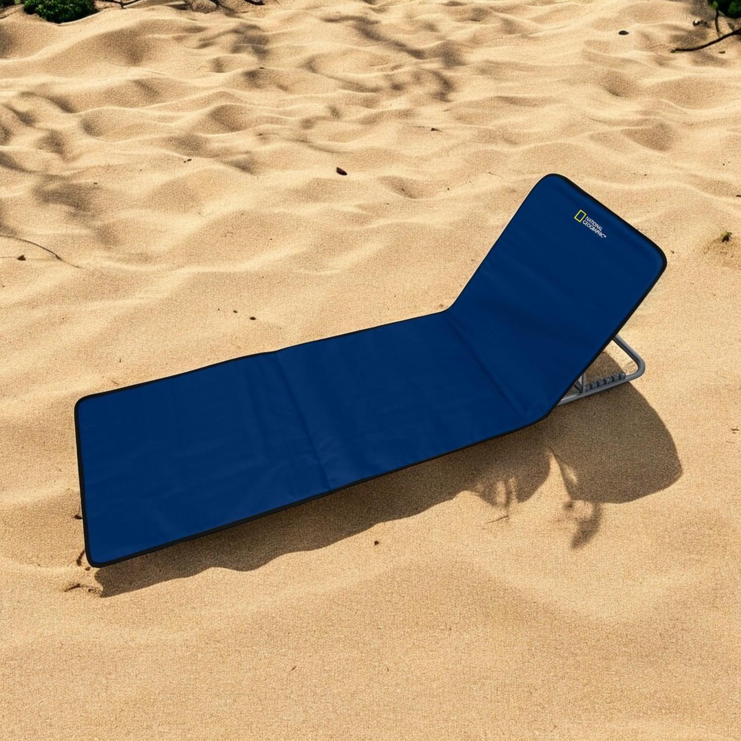 Reposera Playa Santa Monica Azul National Geographic-2