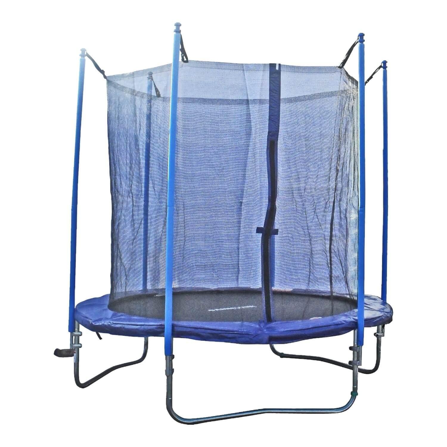 Cama Elastica 2,44m Malla Seguridad Cubre Resorte GamePower-0