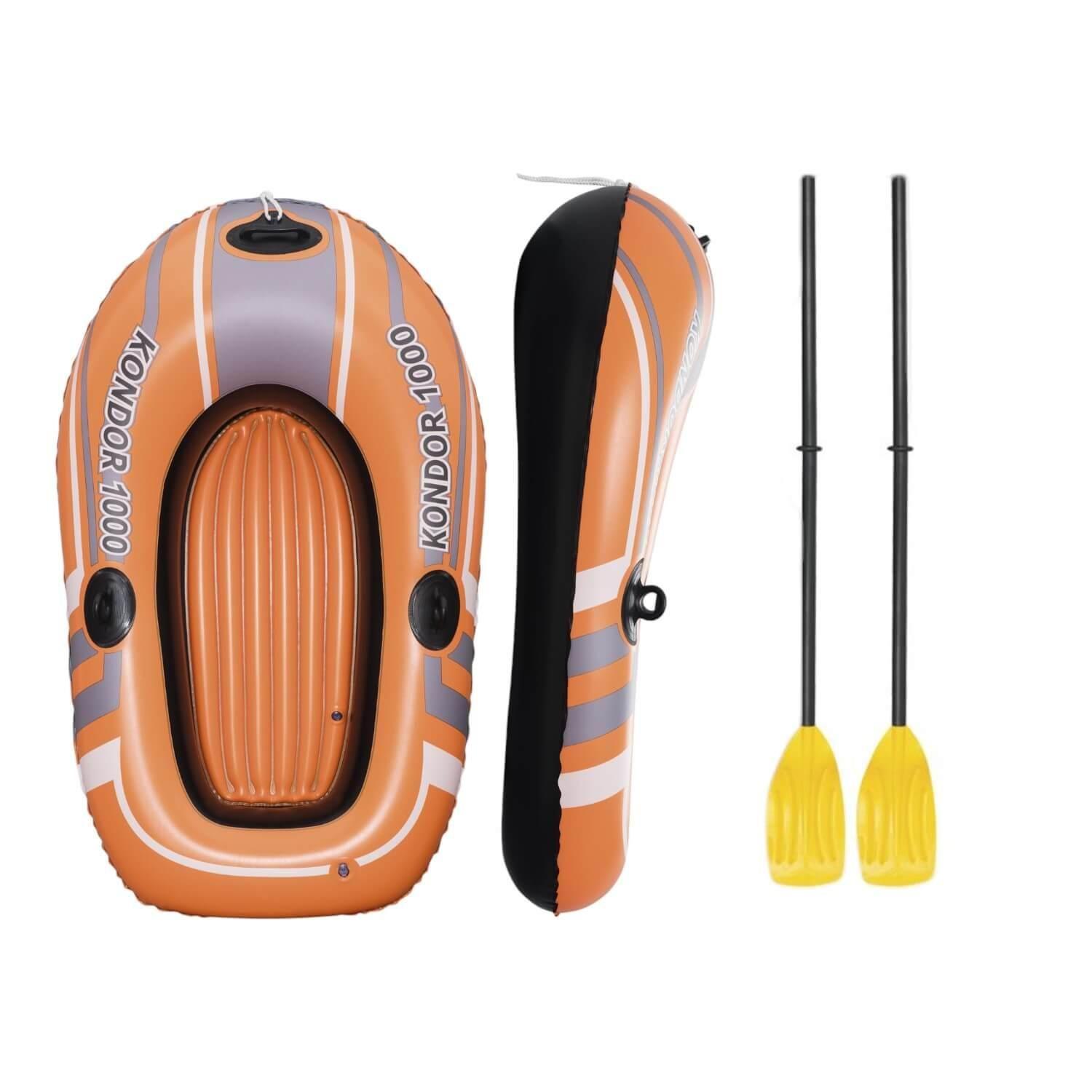 Bote Inflable Con Remos Kondor 1000 1.45MX84Cm Bestway-3