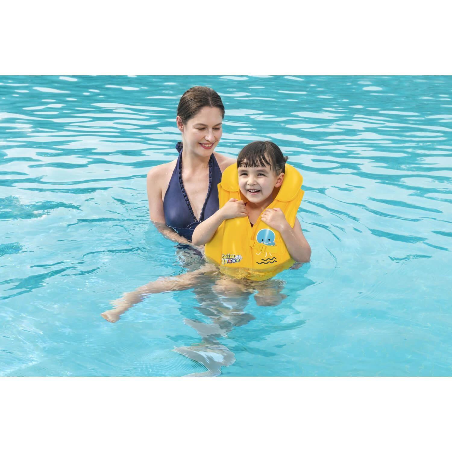 Chaleco Salvavidas Inflable 51X46Cm Niños 3-6 Años Bestway-1