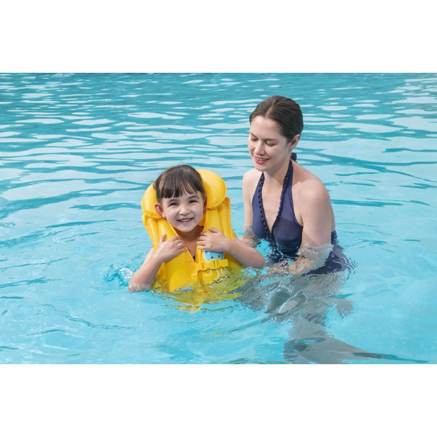 Chaleco Salvavidas Inflable 51X46Cm Niños 3-6 Años Bestway-6