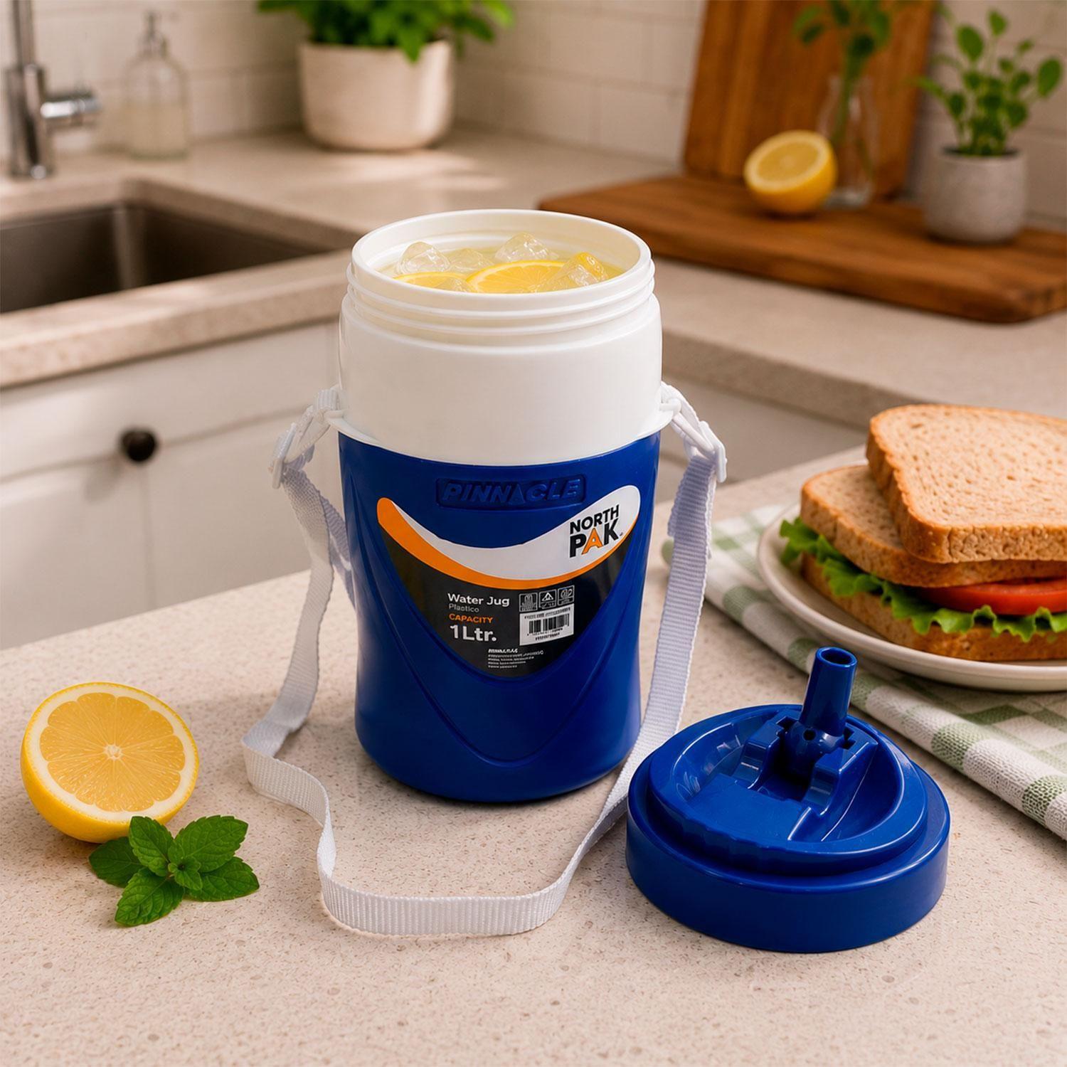Combo Set Cooler 3 piezas 34L + 4.5L + 1L Azul NorthPak-4