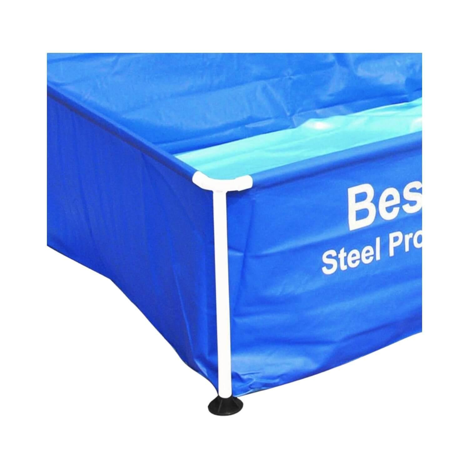 Piscina Bestway Rectangular para niños 2.28MX1.59MX42Cm Azul-2