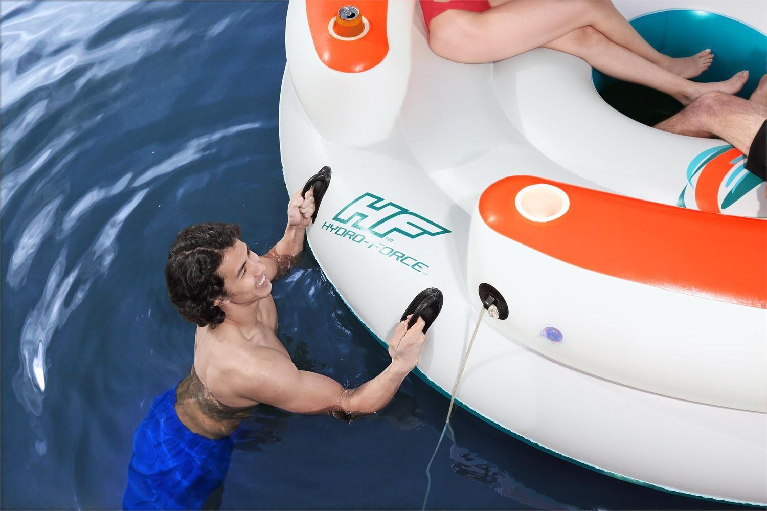 Flotador Isla Con Resplado 4 Personas 2.55X2.55M Bestway-3