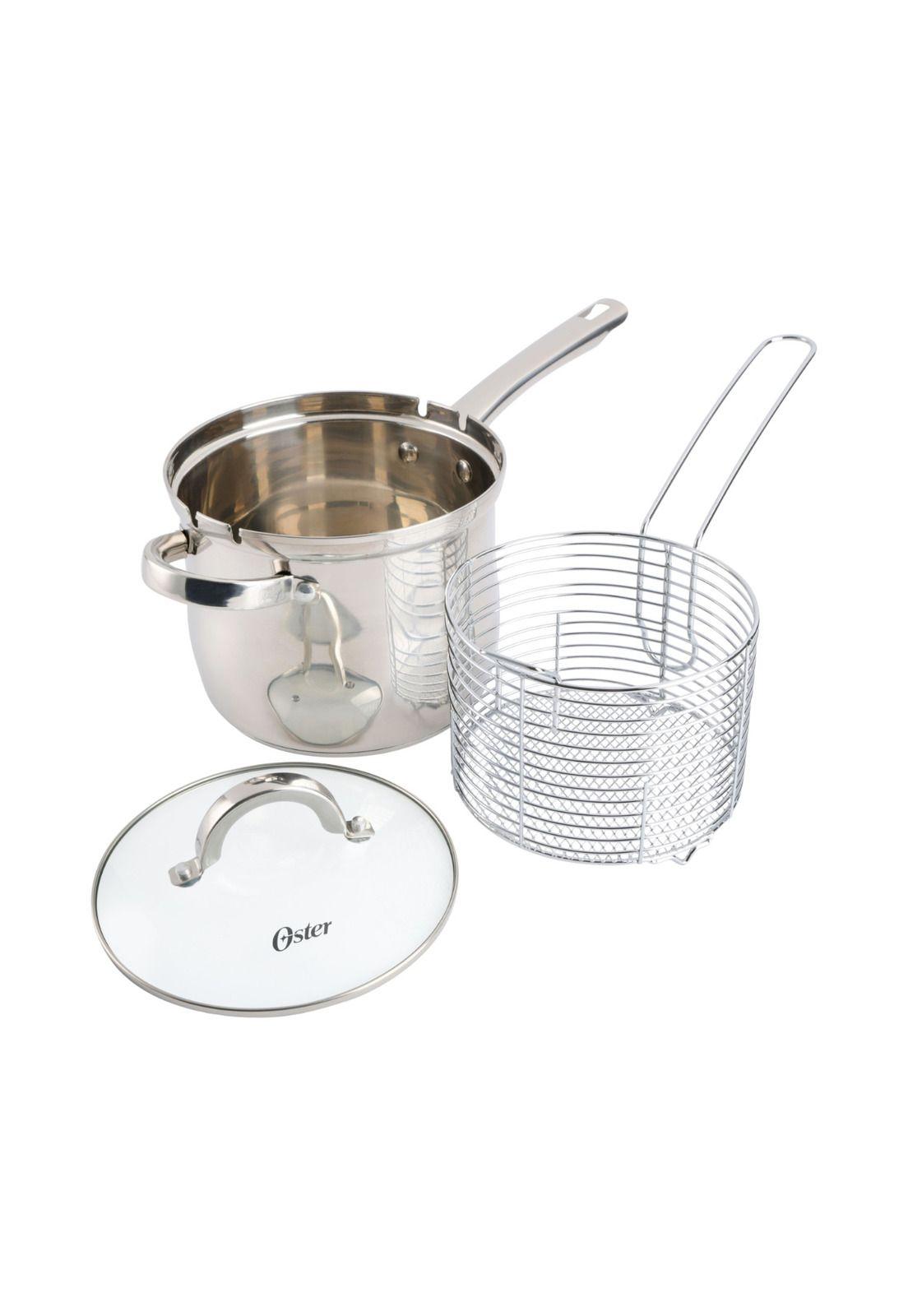 Set Freidora Sangerfield Acero Inoxidable 3,7 Litros Oster-0