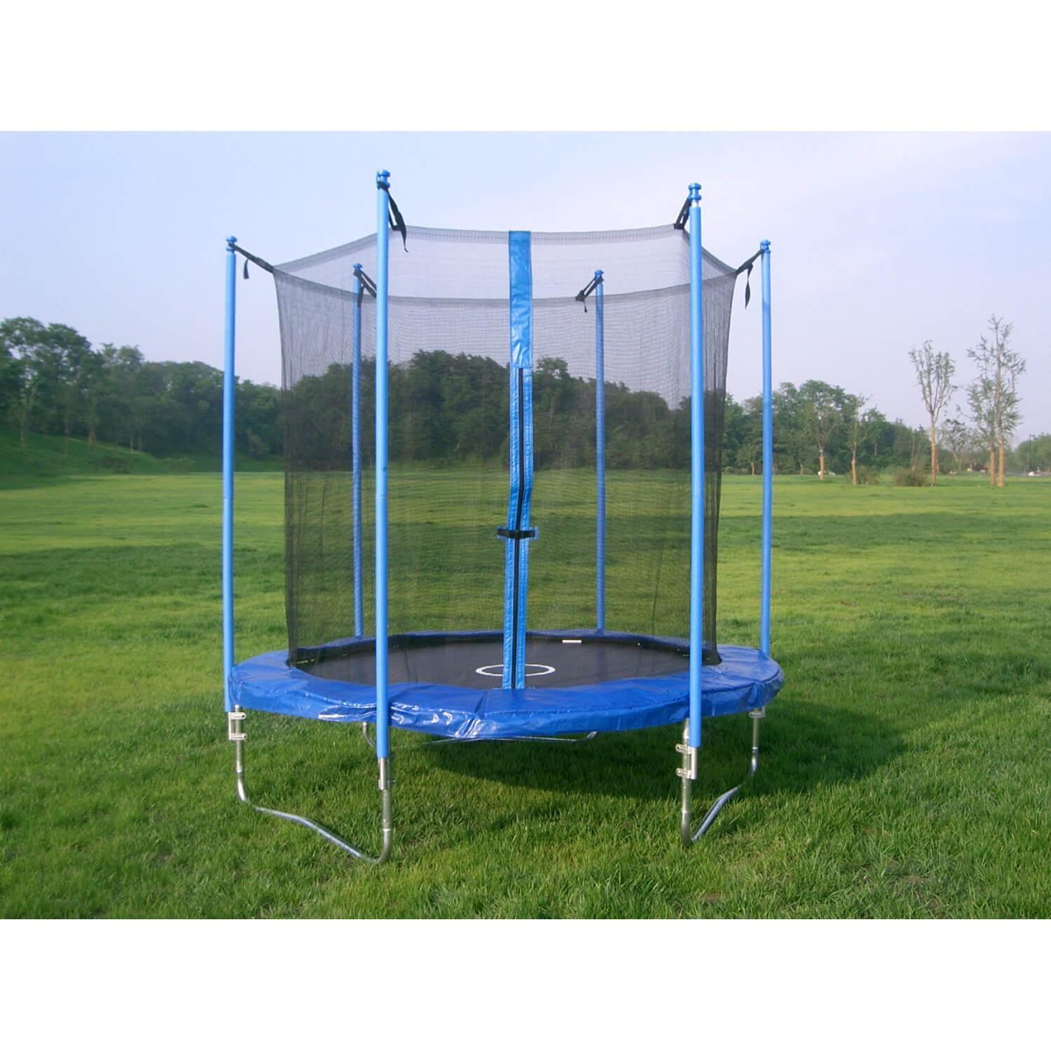 Cama Elastica 3,05m Malla Seguridad Cubre Resorte GamePower-2