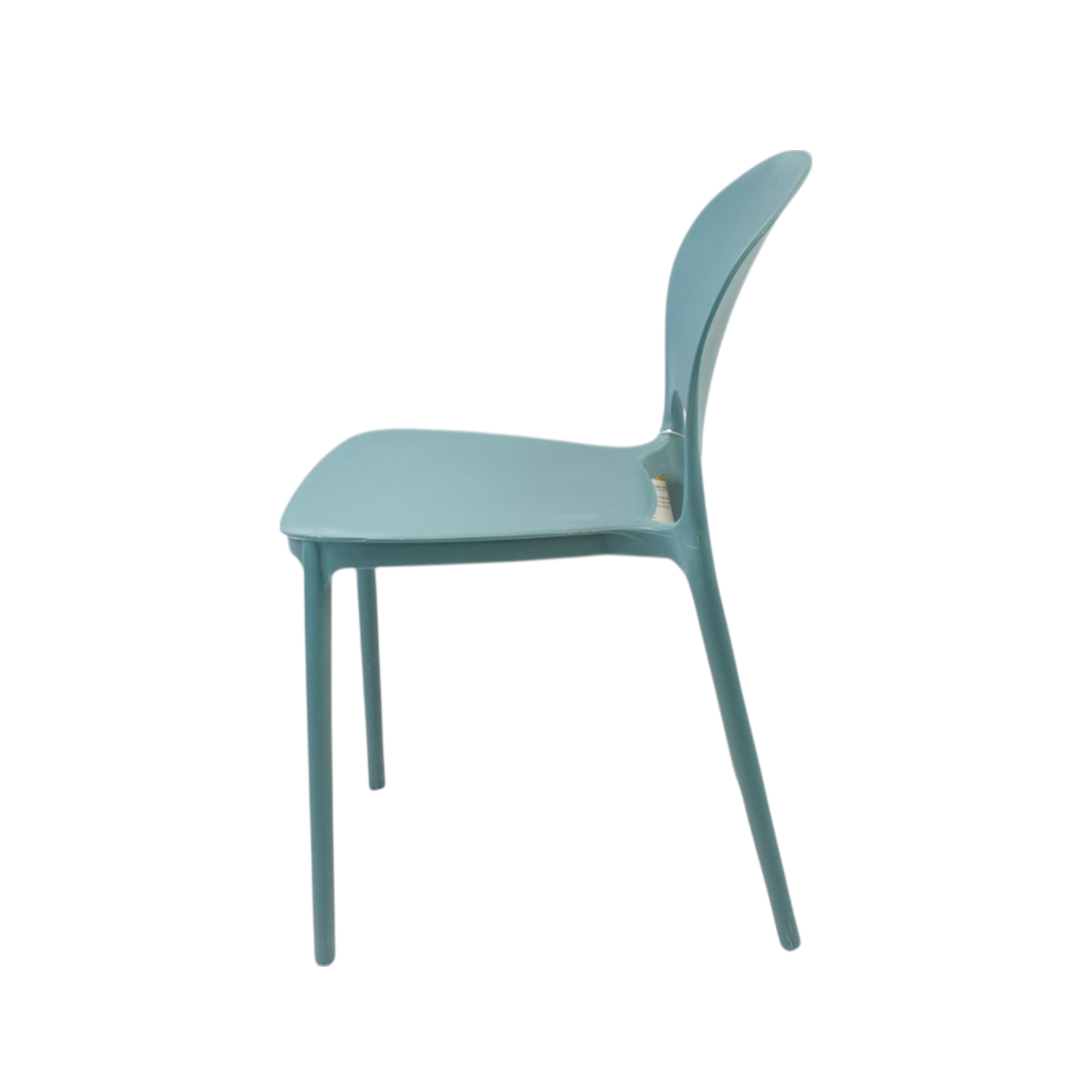 Silla Plástico Apilable Deco Berlín Azul Escandinavia-2