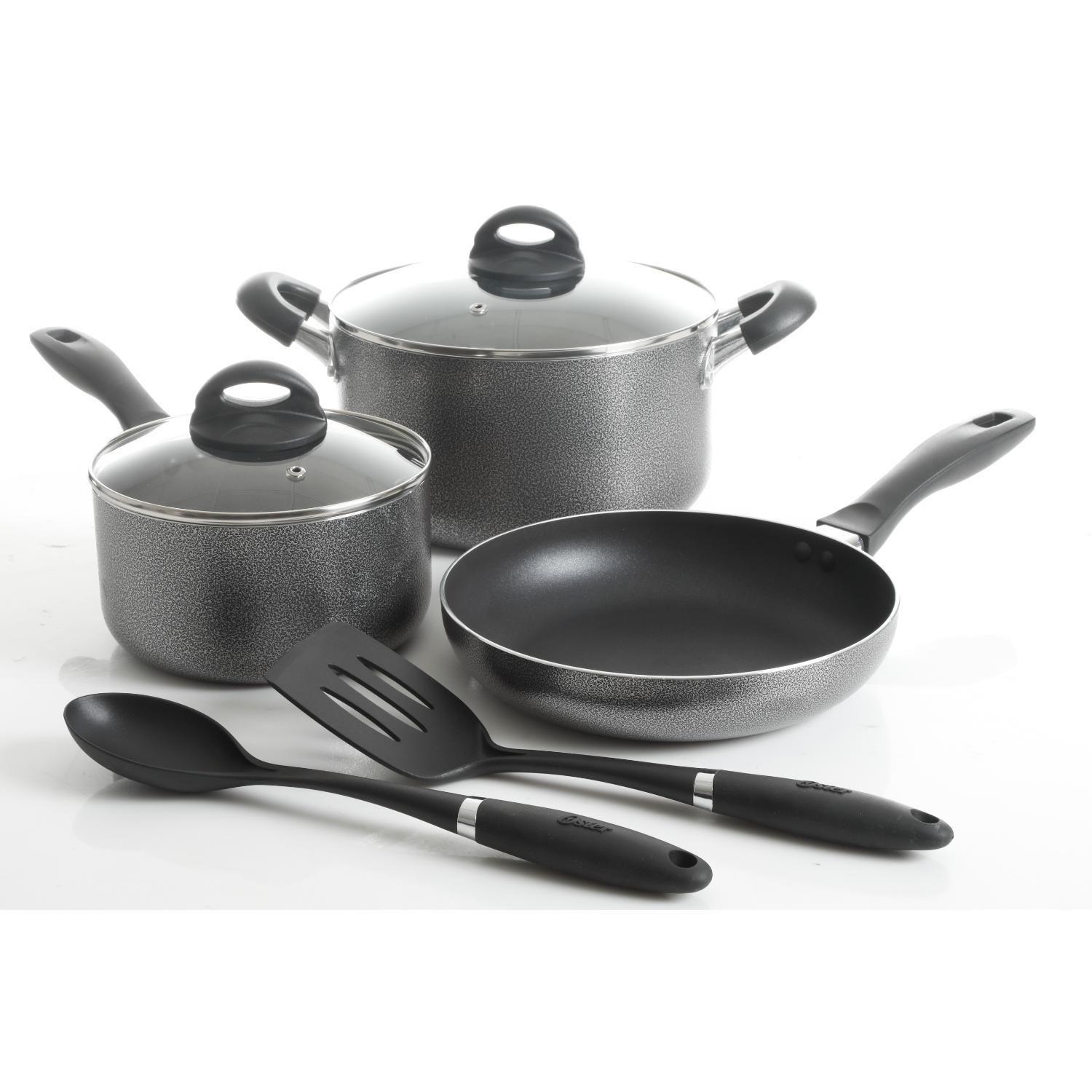 Batería de cocina aluminio Clairbone 7 pcs Oster-6