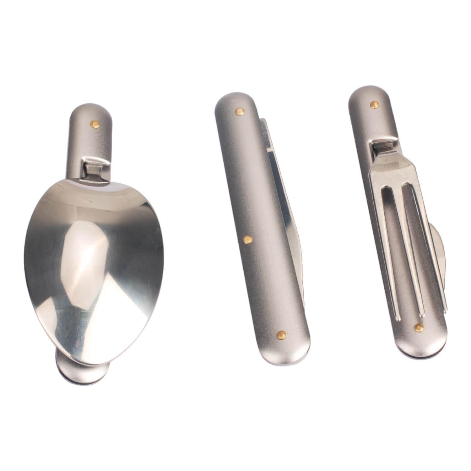 Set Cubiertos De Acero Inox 1 Persona National Geographic-1