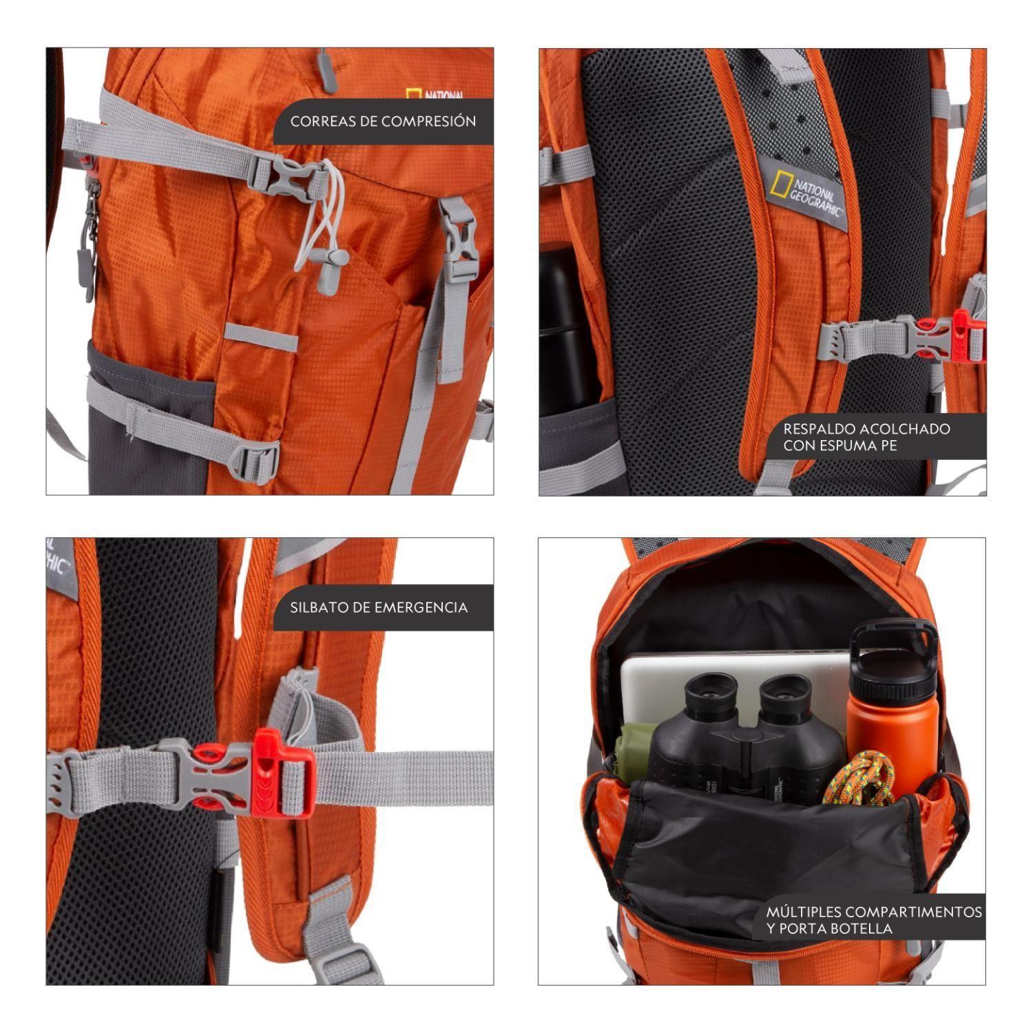 Mochila Samburu Naranjo 20 Litros National Geographic-2