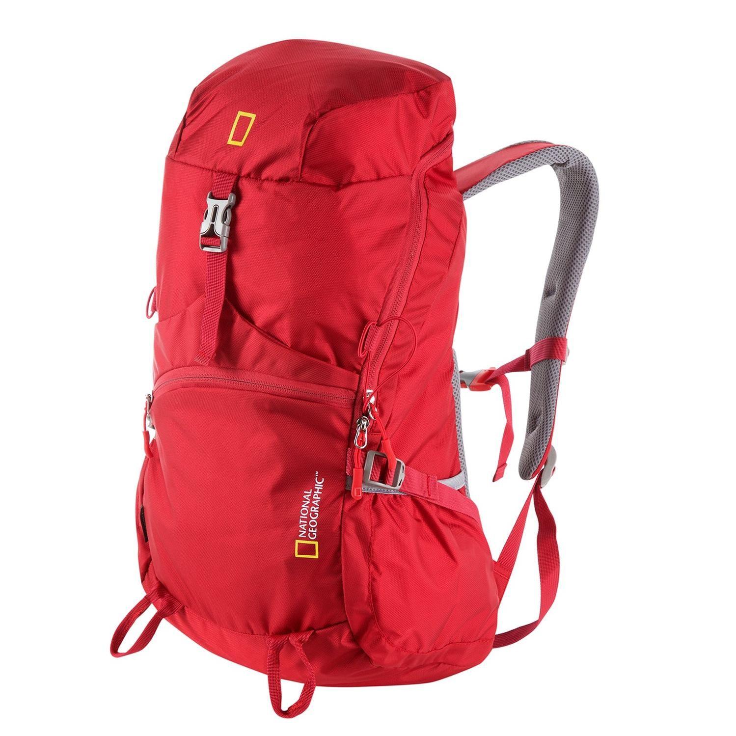 Mochila Outdoor Ontario 25 Litros Roja National Geographic-0
