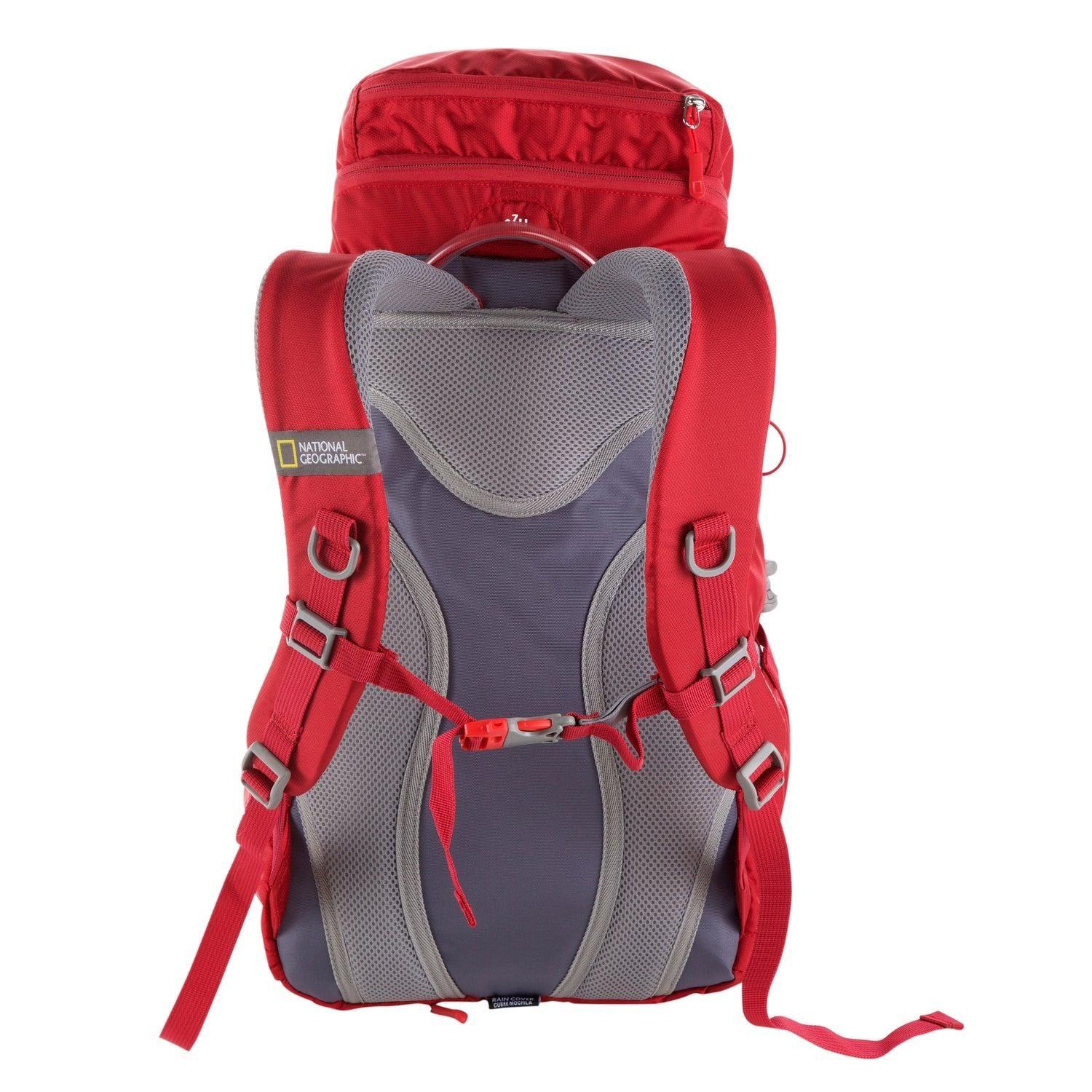 Mochila Outdoor Ontario 25 Litros Roja National Geographic-2