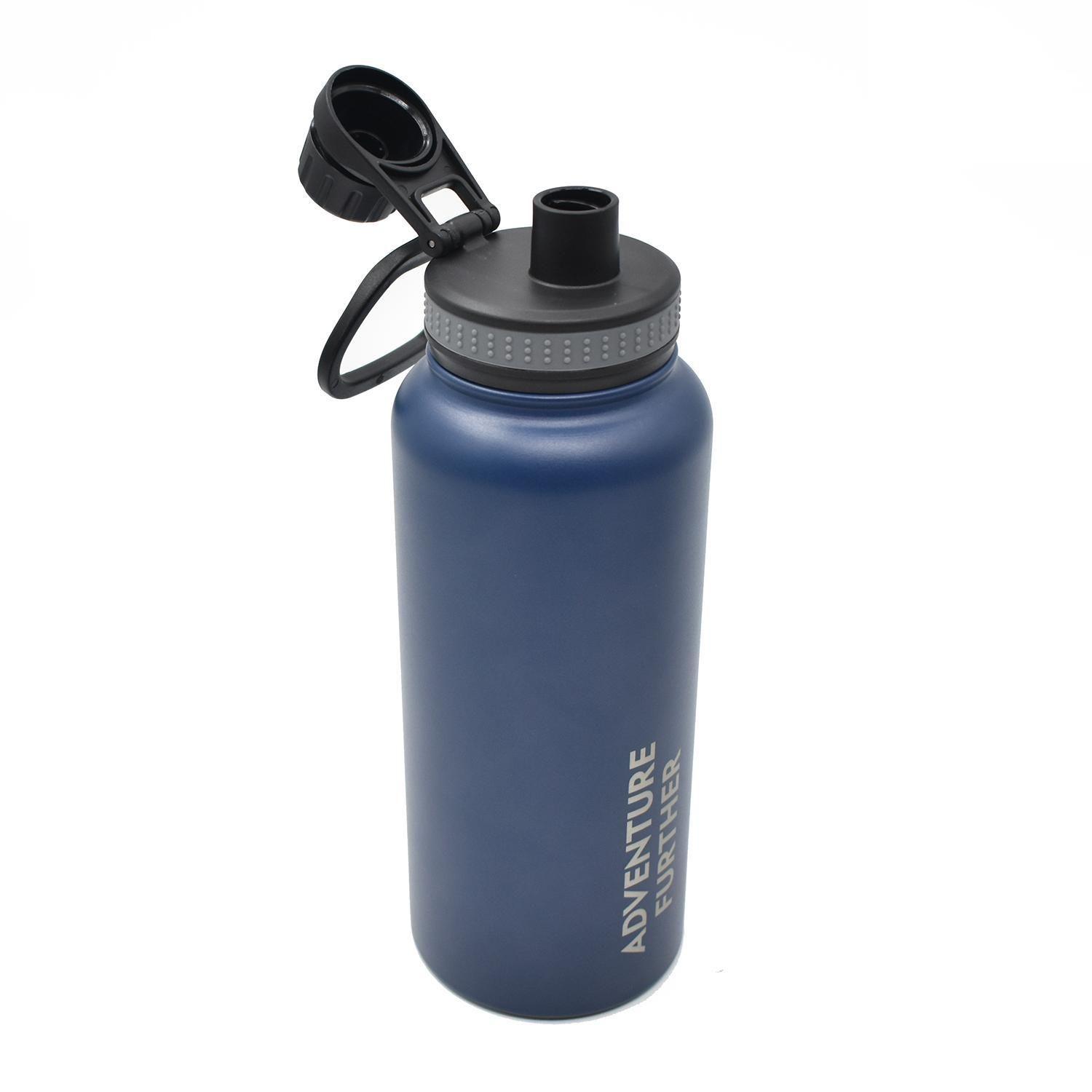 Botella Metálica Térmica Insulada 1lt Azul NatGeo-2
