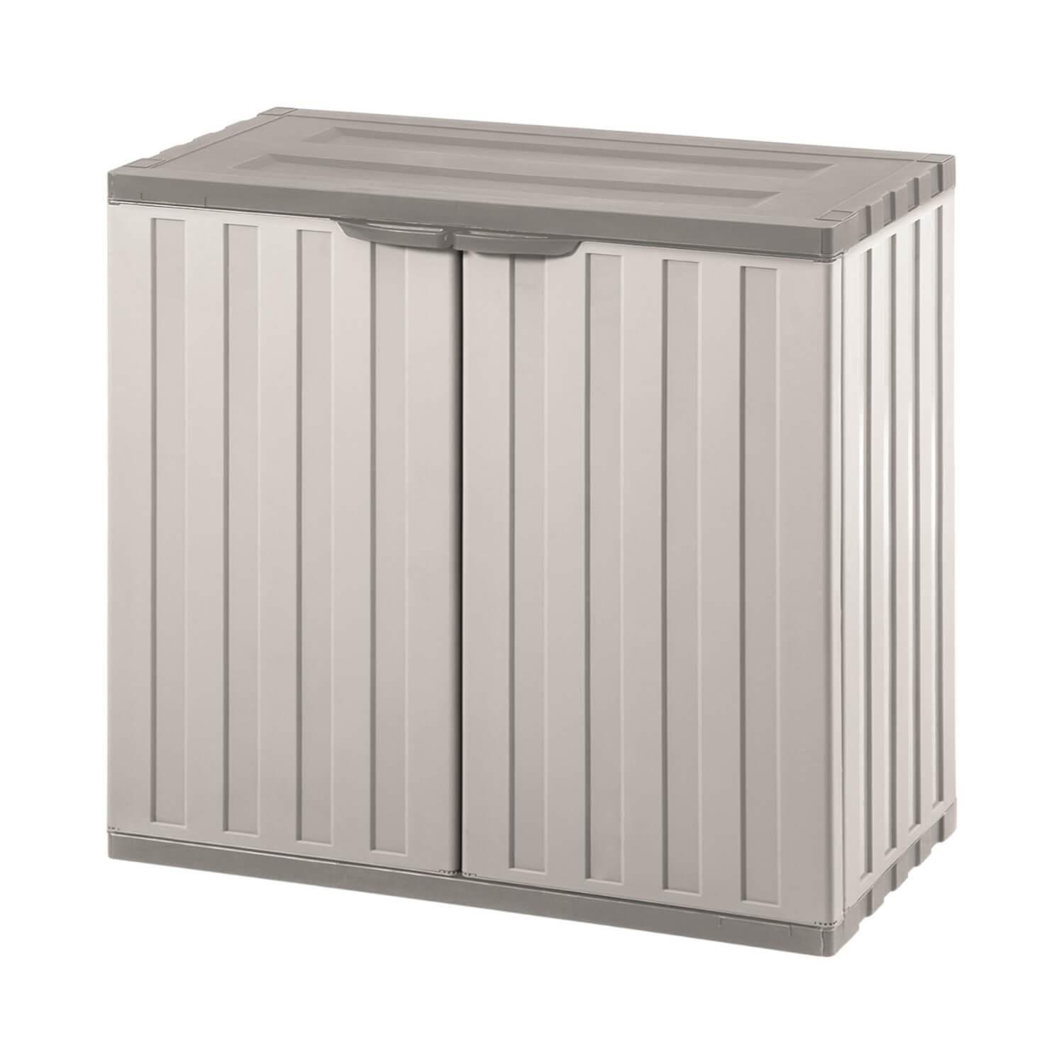 Gabinete Multiuso Plastico Gris 67.6x39x85.5 Starplast Rimax-0