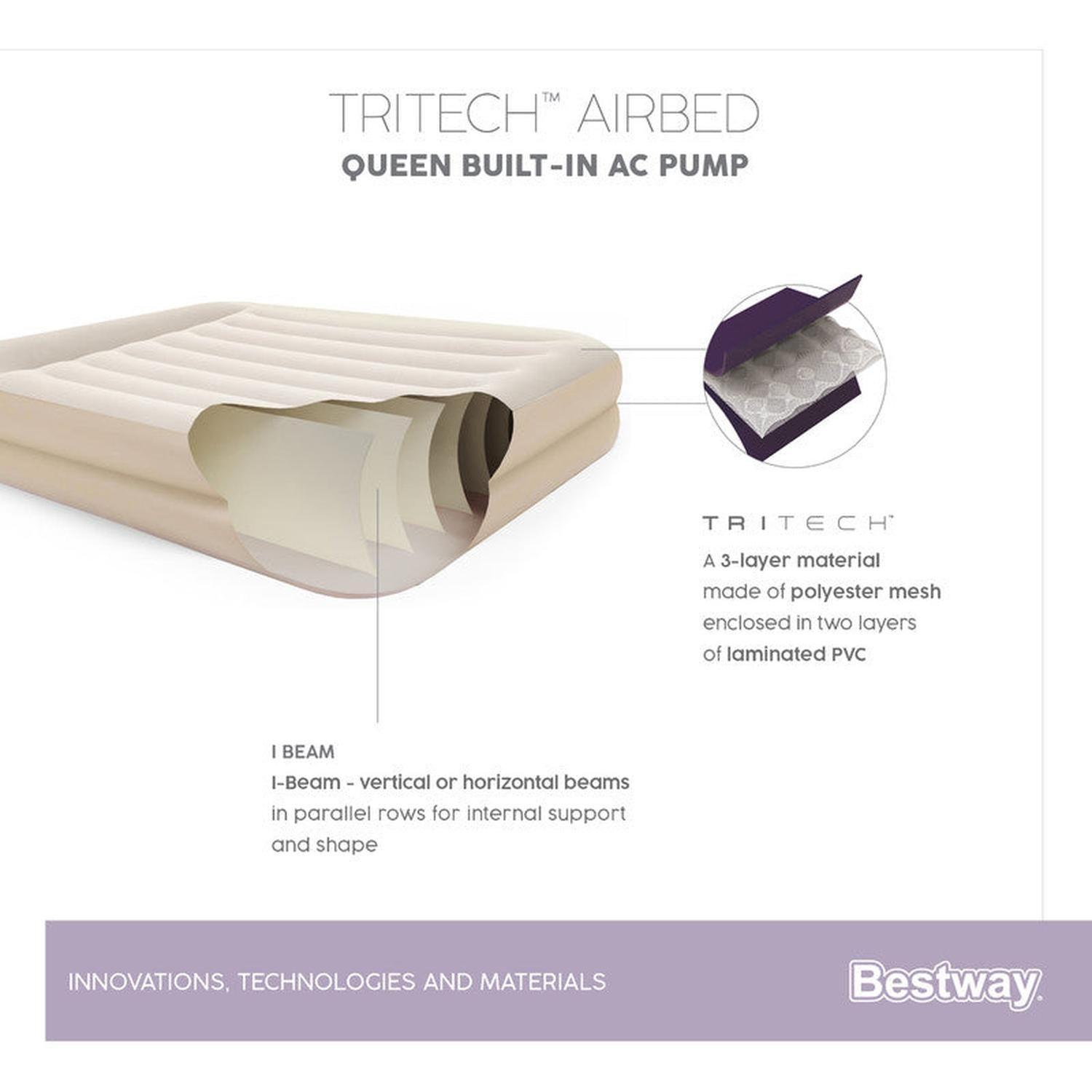 Colchón Inflable Eléctrico Queen 2.03MX1.52MX42Cm Bestway-4