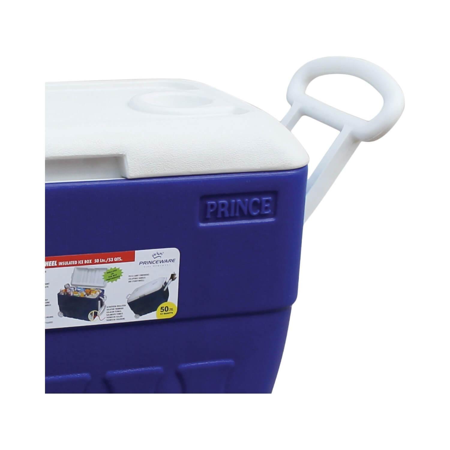 Cooler Roller Con Ruedas New Glacier 50 Litros Princeware-2