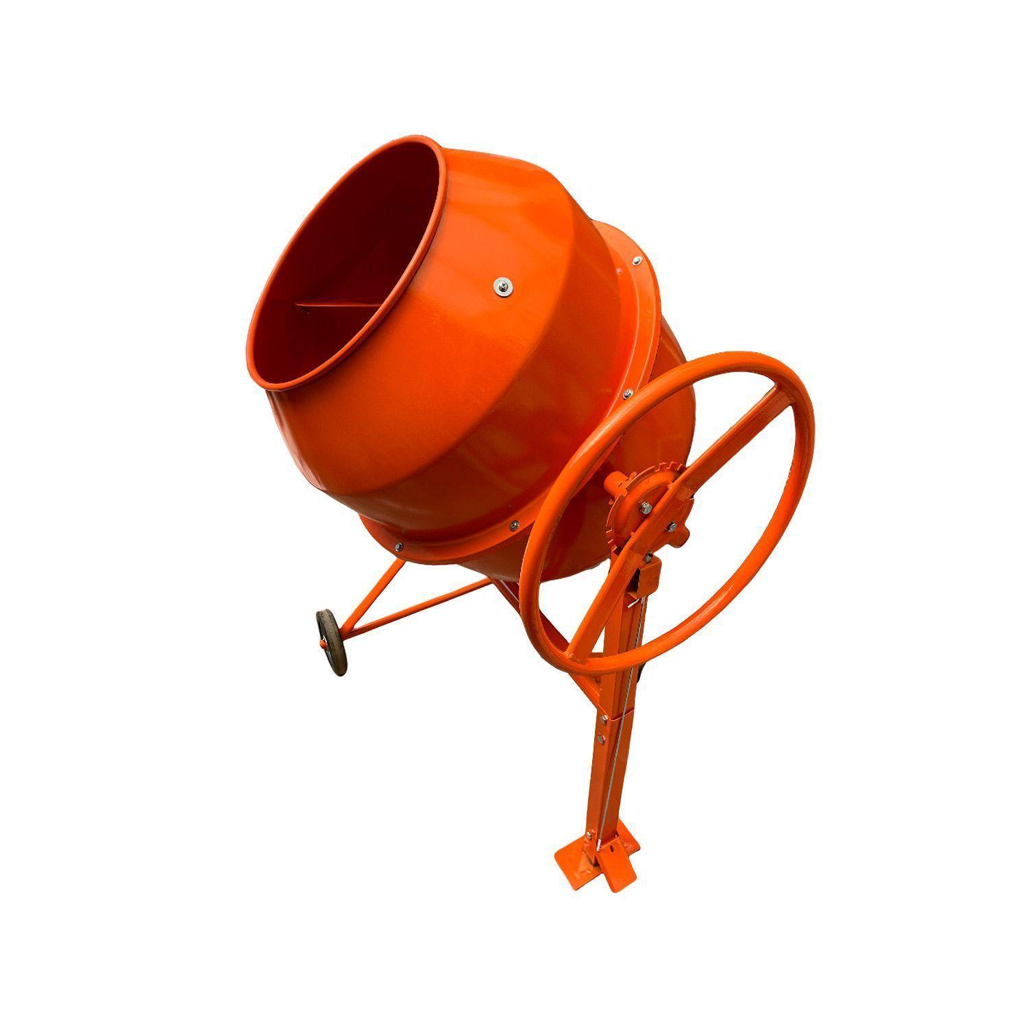 Betonera mezclador de cemento de volteo 200 lts, 1 HP, 220 V-1