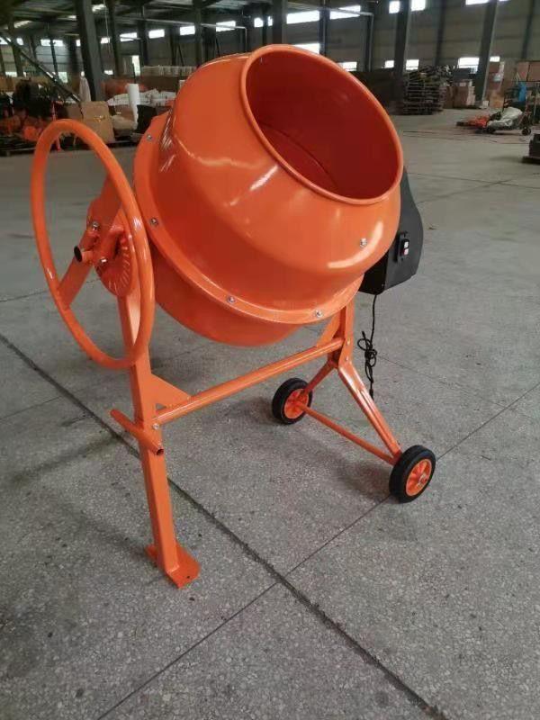 Betonera mezclador de cemento de volteo 200 lts, 1 HP, 220 V-4