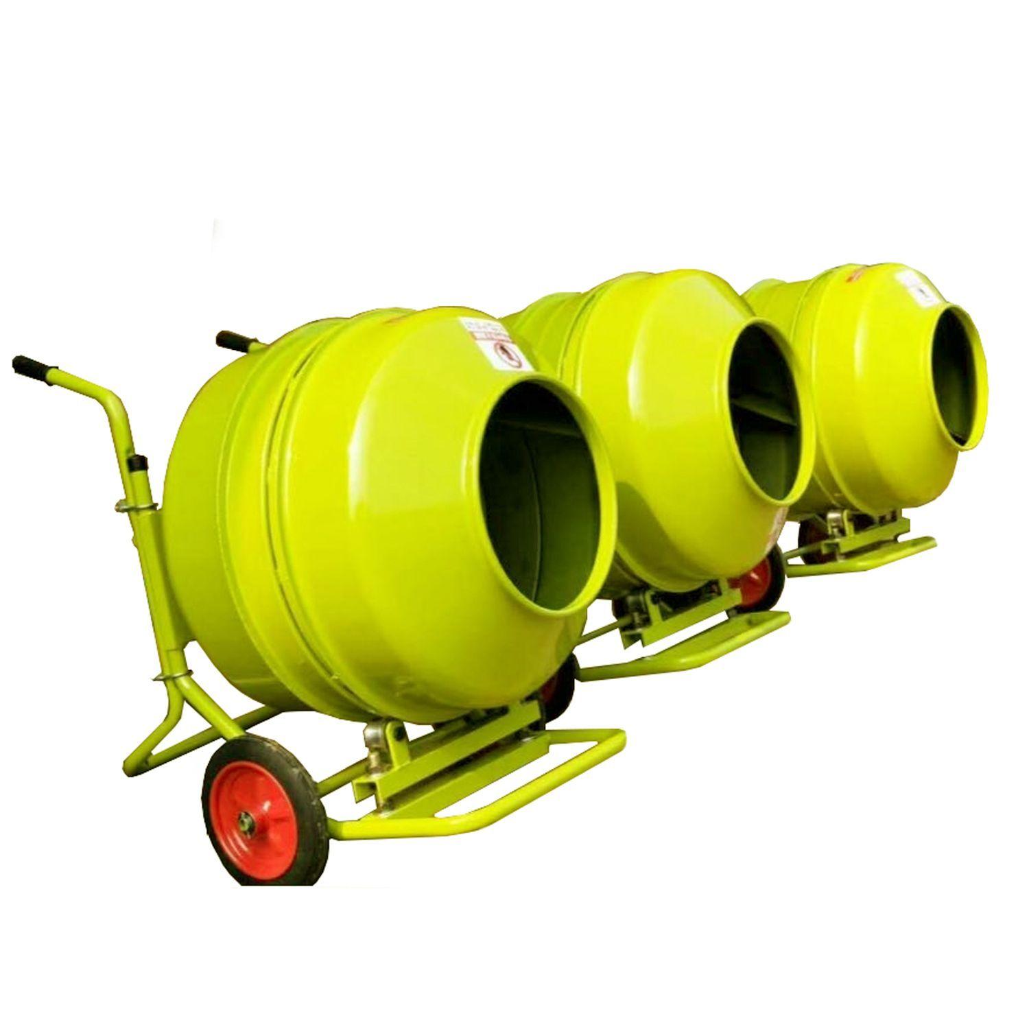 Trompo betonera 350 litros, 4 HP, marca Tolva-2