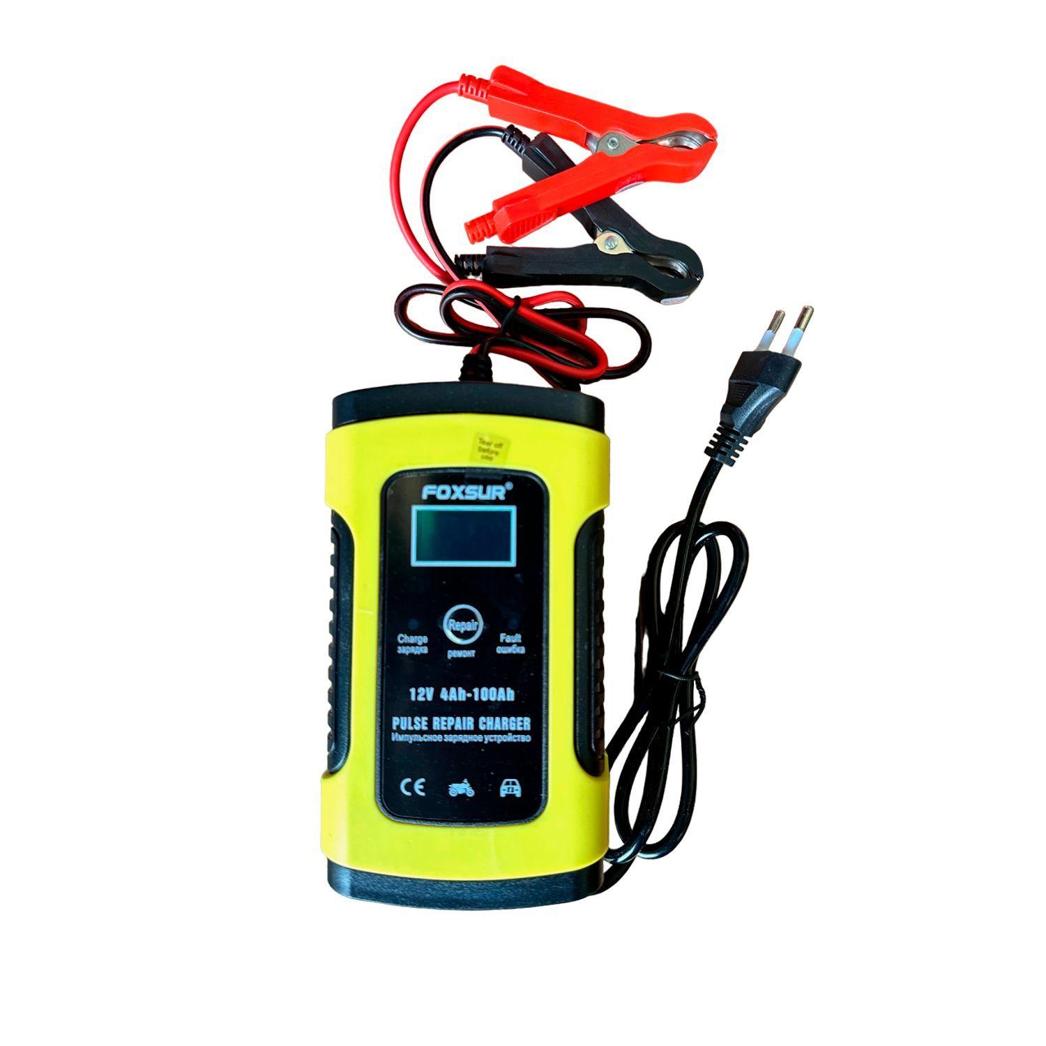 Cargador de batería inteligente 12V auto o moto-0