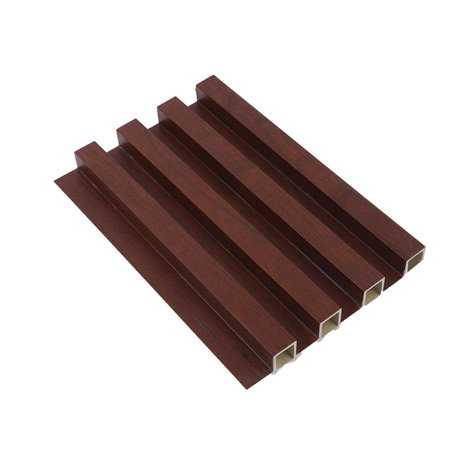 Revestimiento pared interior exterior Pvc color Caoba 6 5 mts2 2 90 mt de alto-2