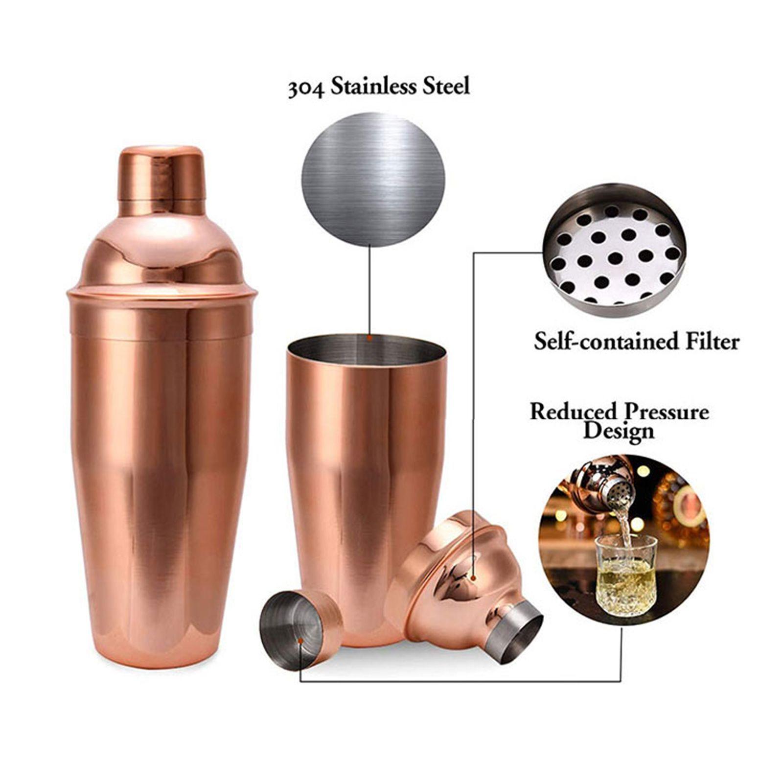 Set Mug - Coctelera Cobre 18 Pcs, Incluye Colgador-3