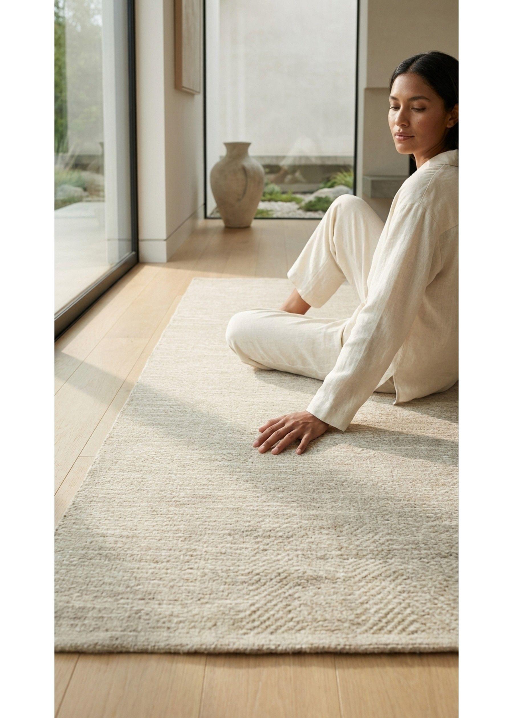 Alfombra Lana Kora Gris Claro 230x330-3