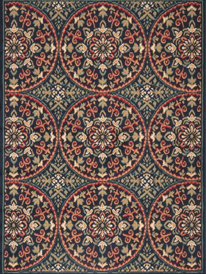 Alfombra Jazmin Negro 133x180-1