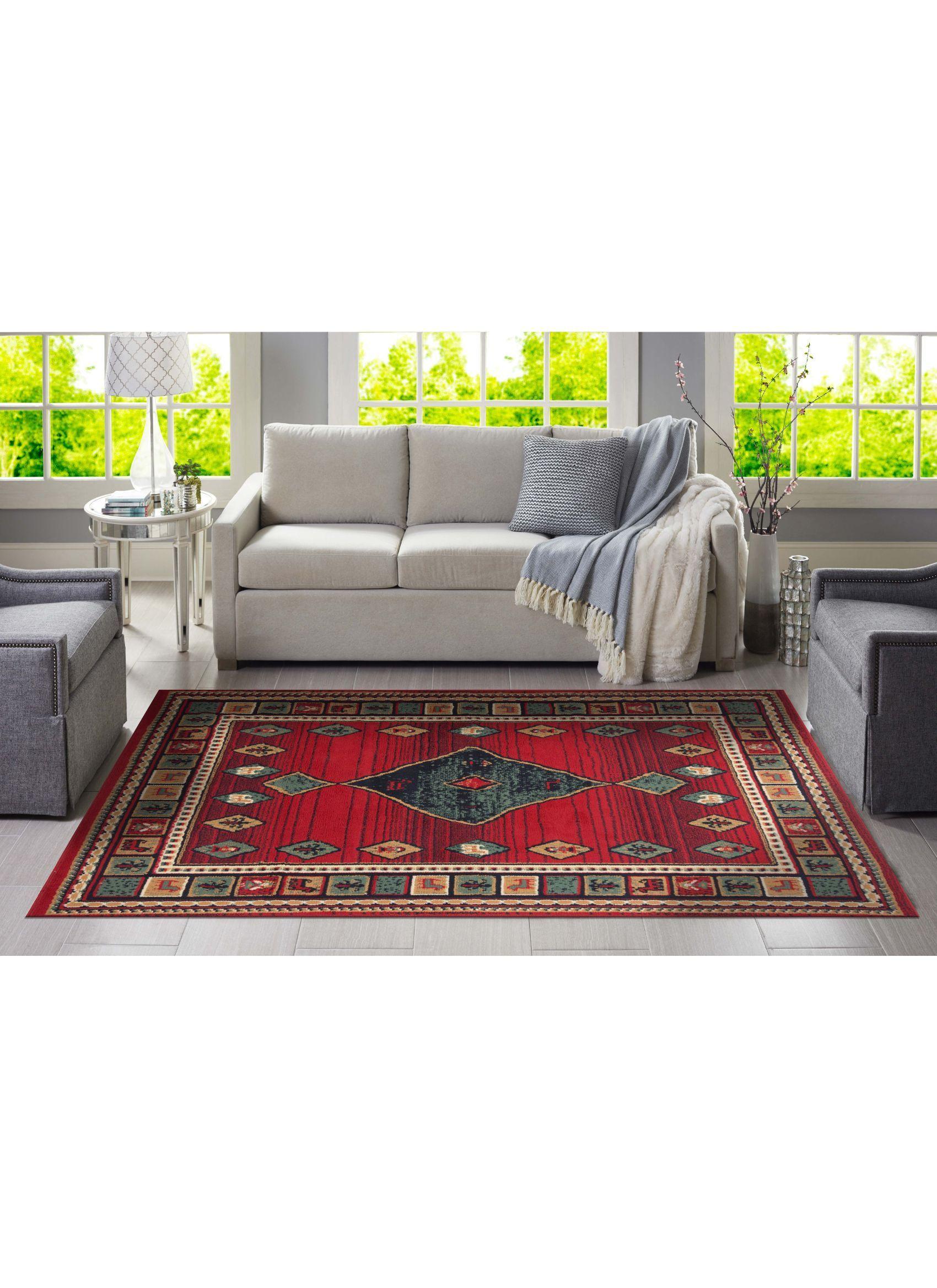 Alfombra Zinnia Rojo 133x180-2