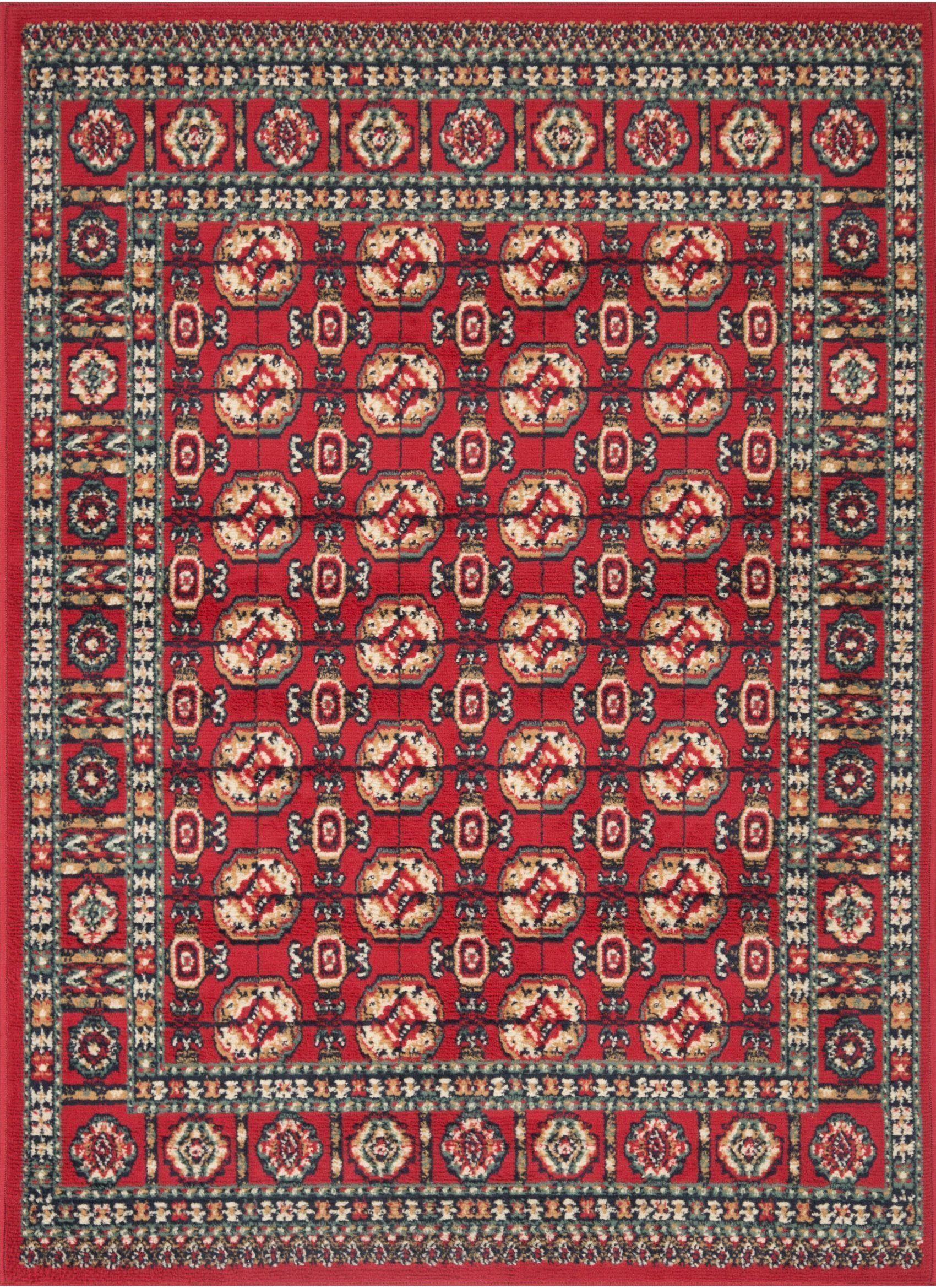 Bajada de Cama Dalia Rojo-1