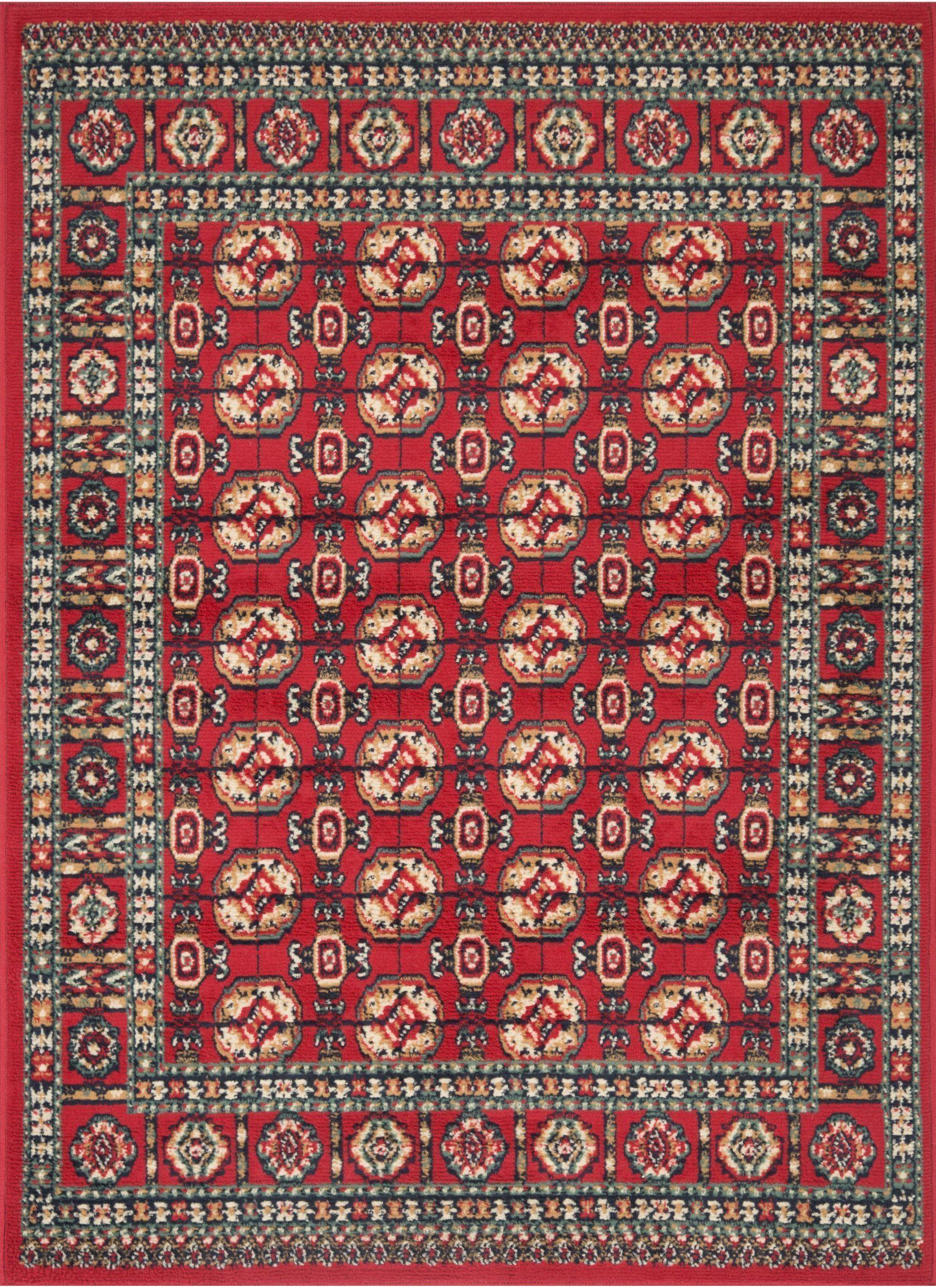 Bajada de Cama Dalia Rojo-1