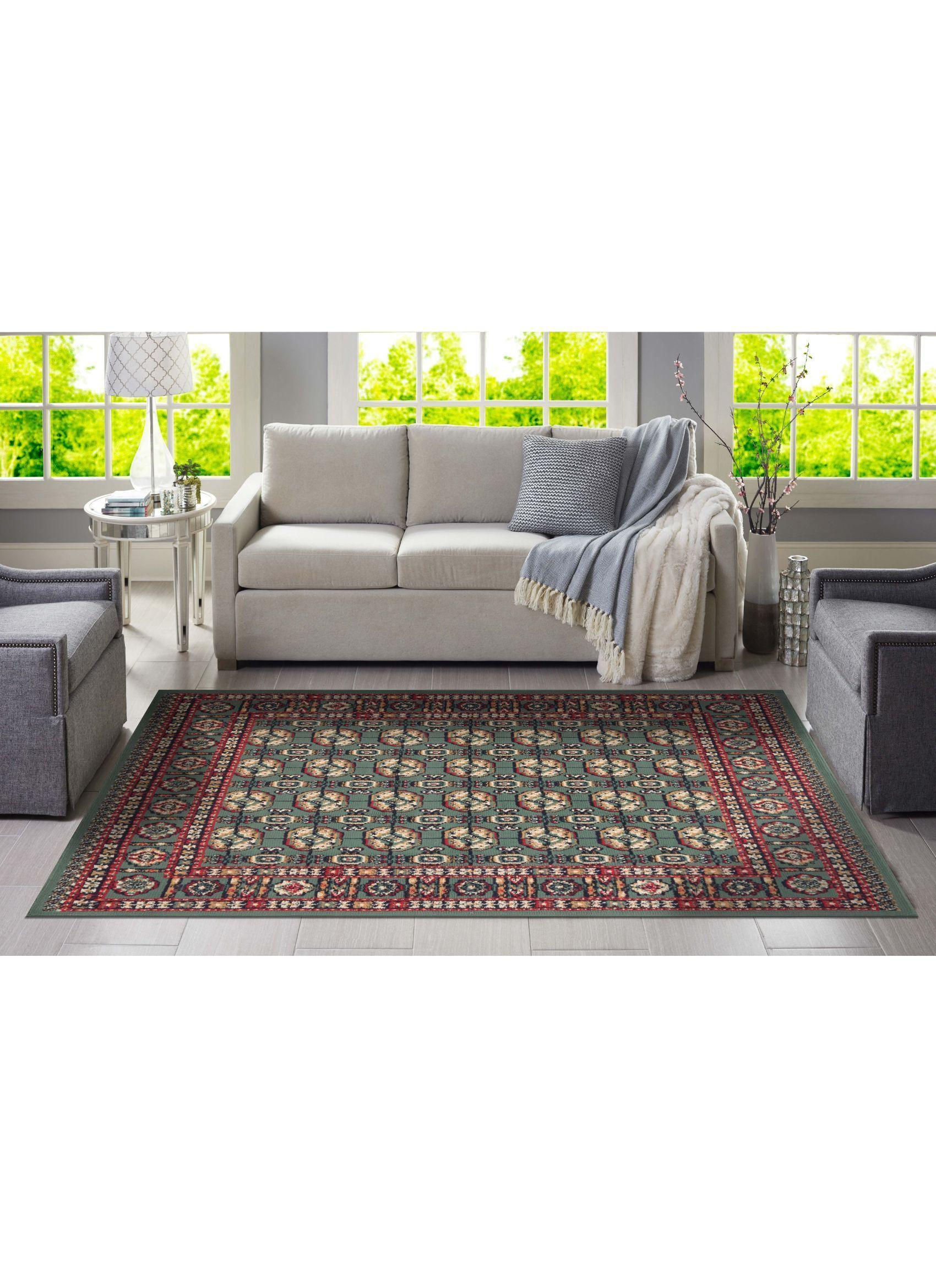 Pasillo Classic Dalia Verde 57x200-2