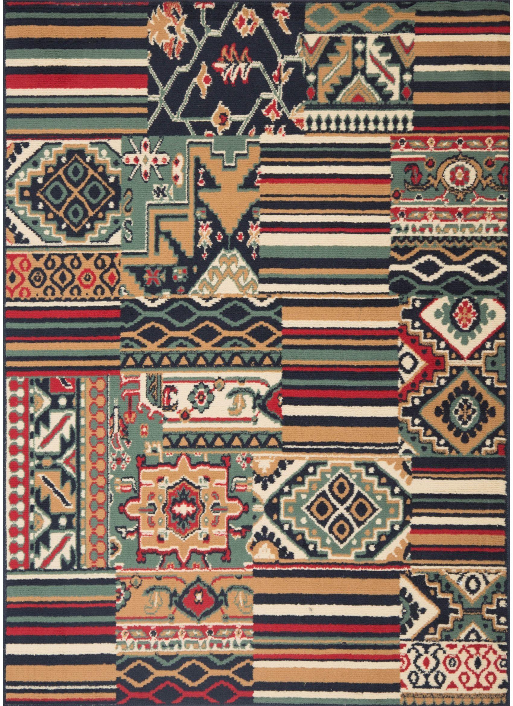 Alfombra Cosmos Verde 150x200-1