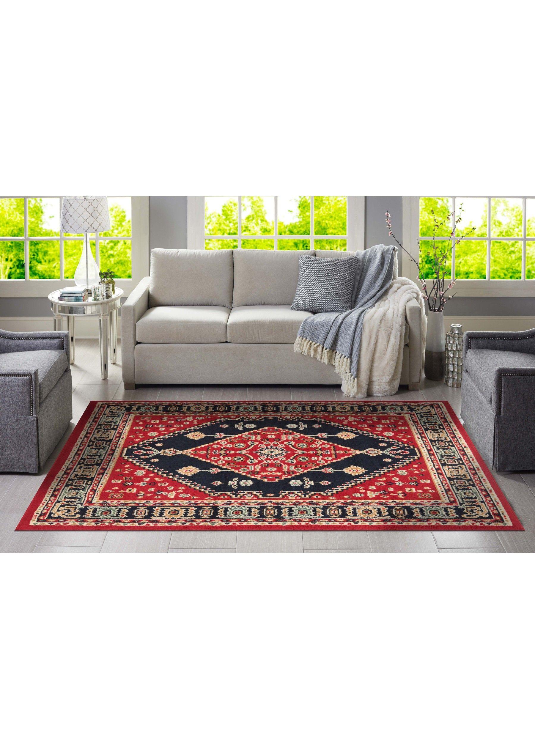 Alfombra Azalea Negro 150x200-1