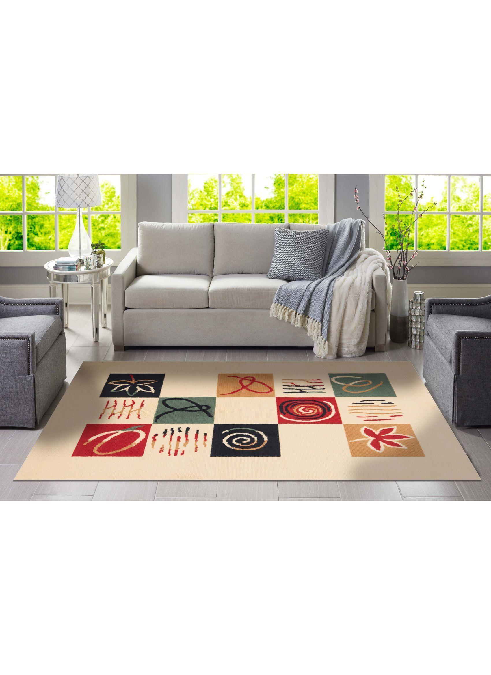 Bajada de cama Amapola Beige-2