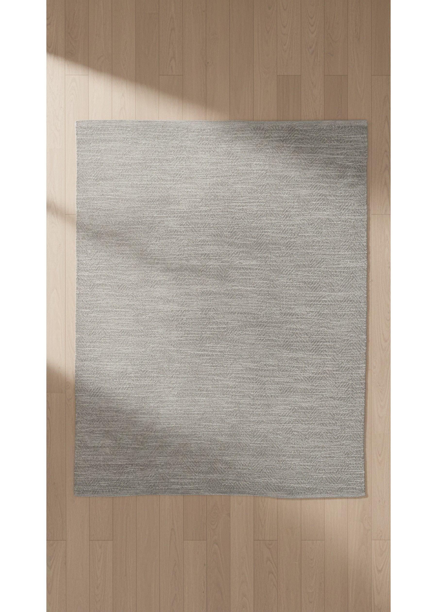 Alfombra Lana Kora Gris Oscuro 190x290-0