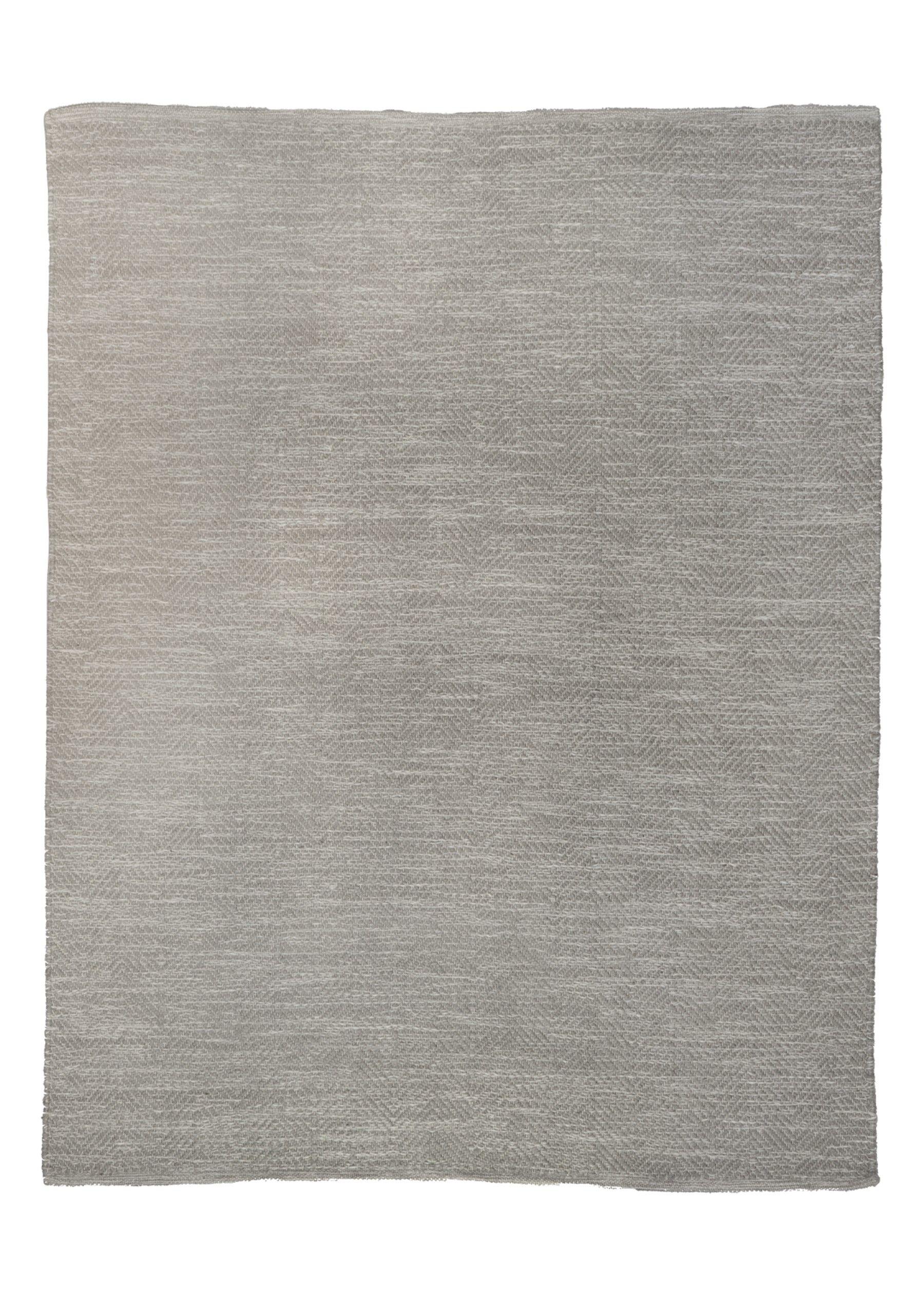 Alfombra Lana Kora Gris Oscuro 140x190-3