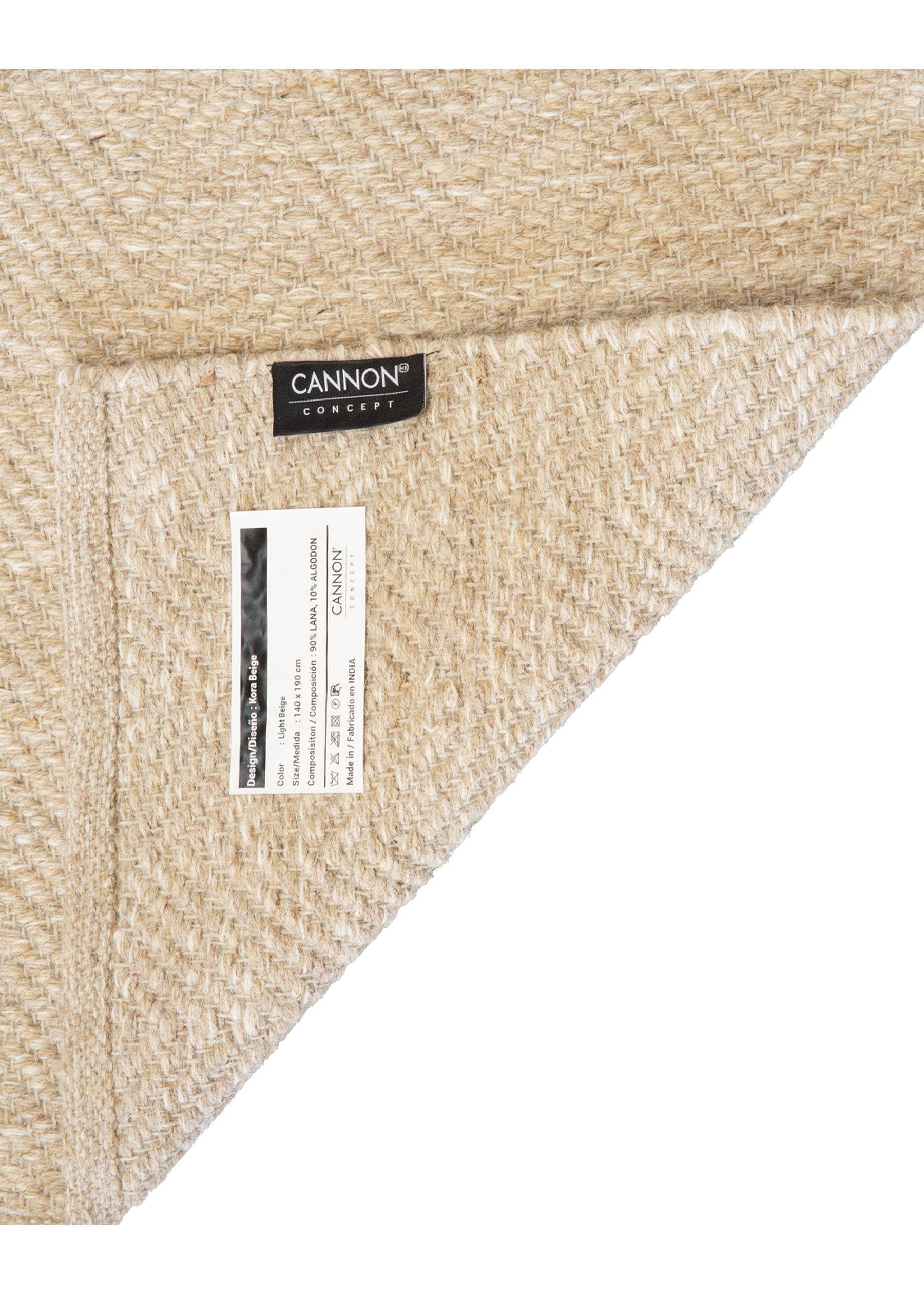 Alfombra Lana Kora Beige 140x190-1